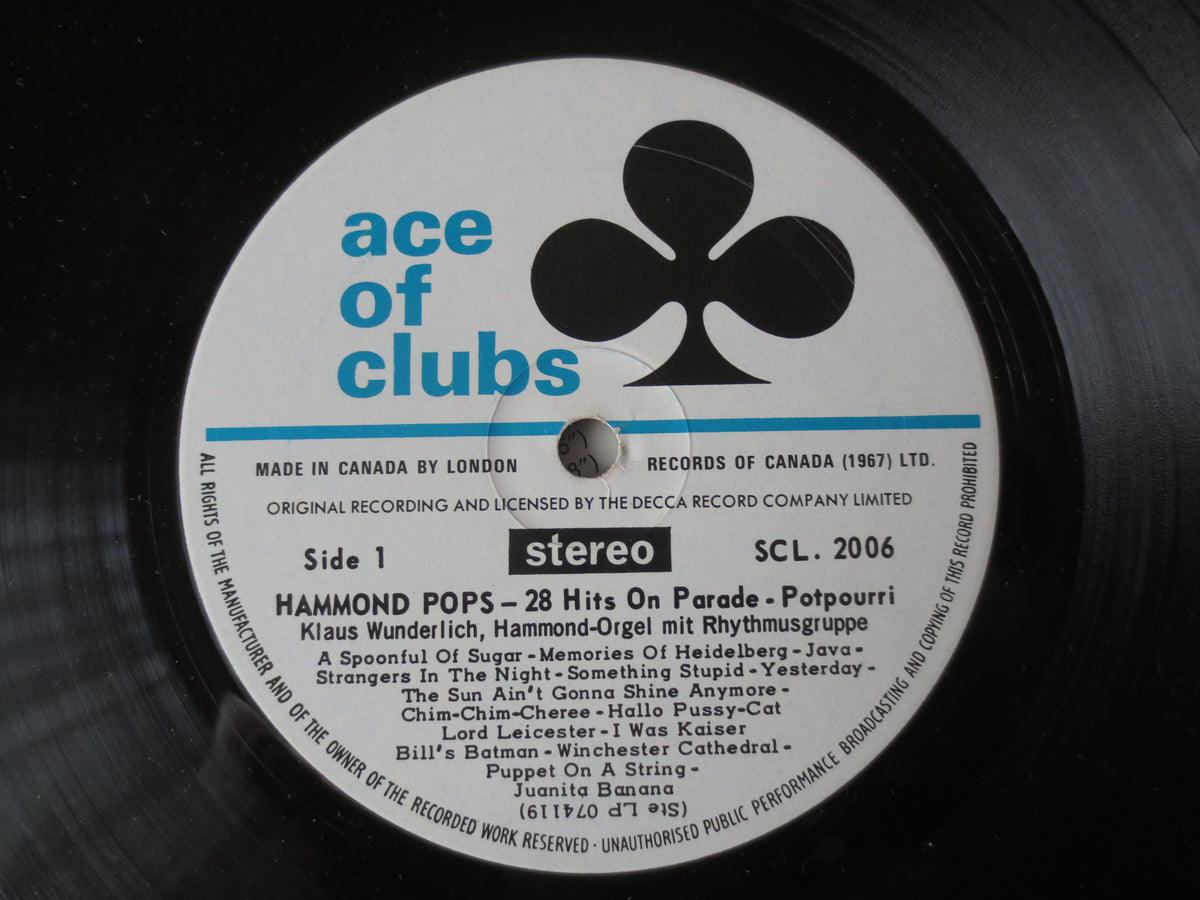 Hammond Pops Orchestra – Hammond Pops (1967) Vinyl LP