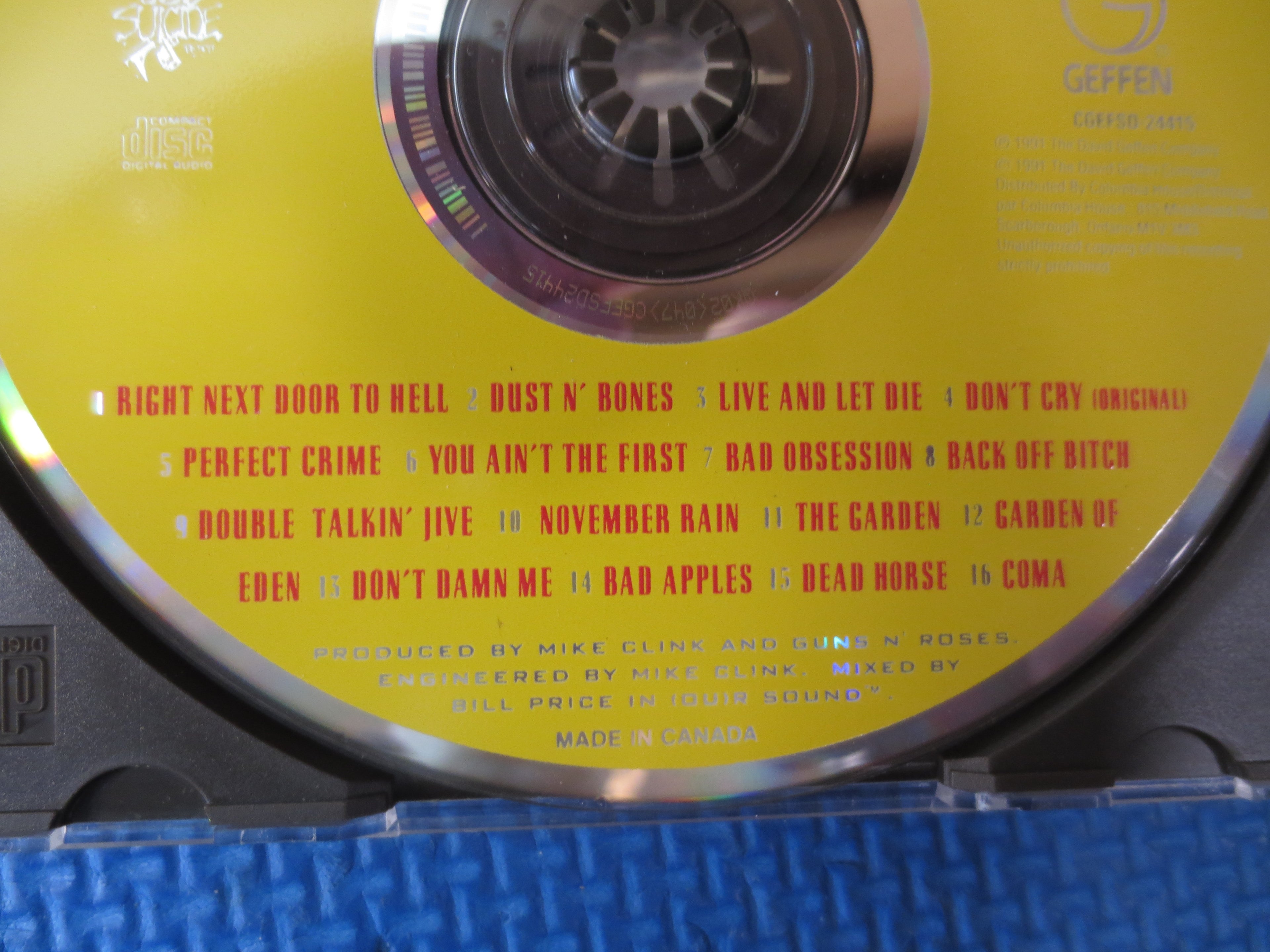 Guns N' Roses – Use Your Illusion (1991) CD