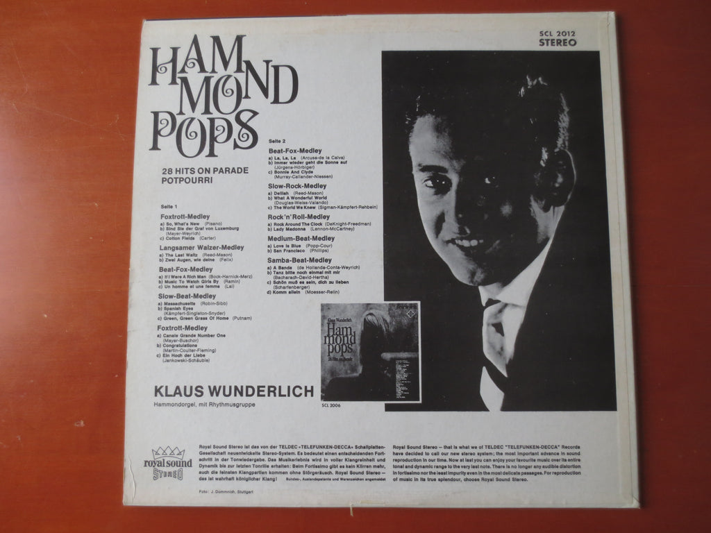Hammond Pops Orchestra – Hammond Pops (1968) Vinyl LP