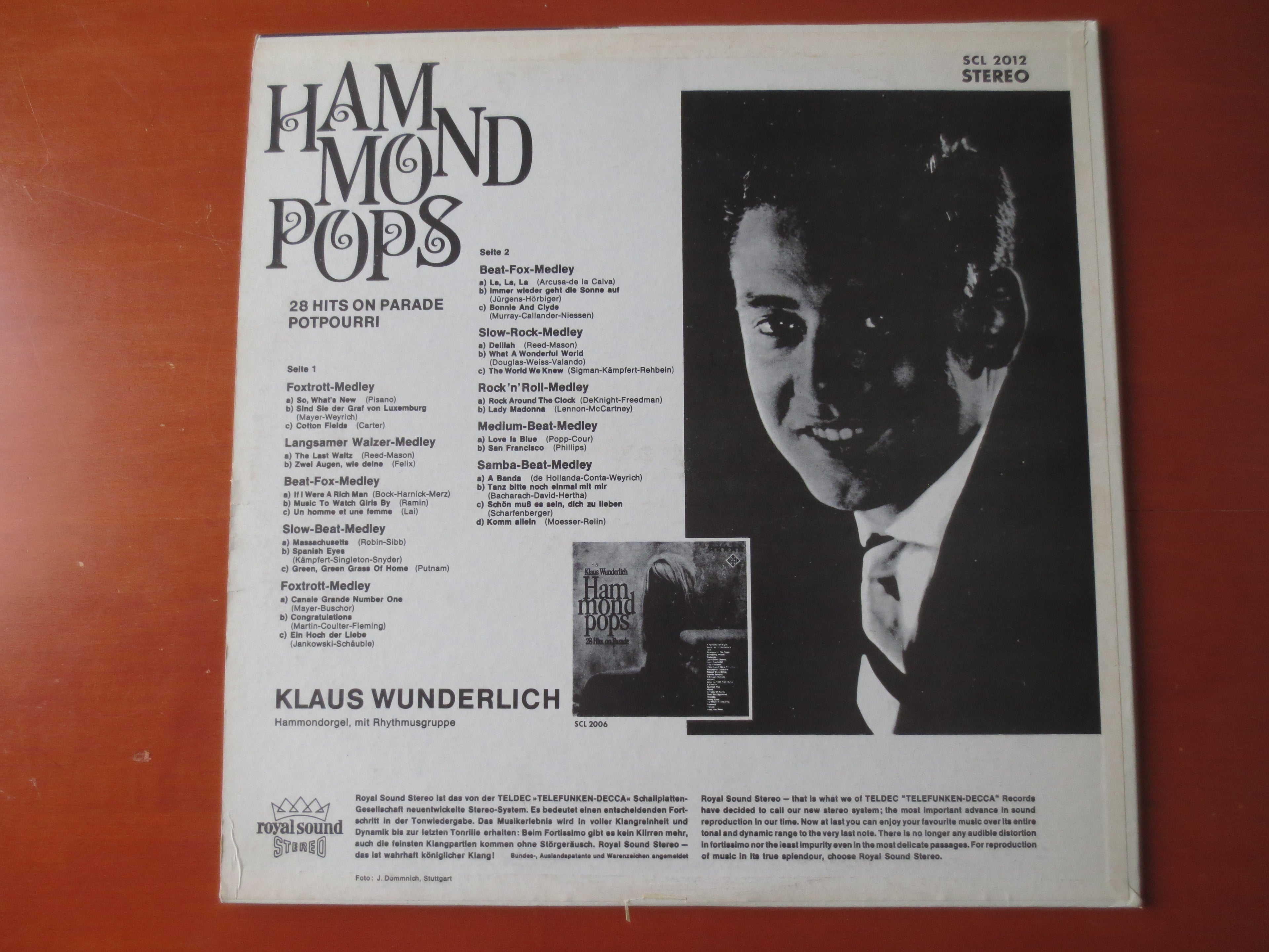 Hammond Pops Orchestra – Hammond Pops (1968) Vinyl LP