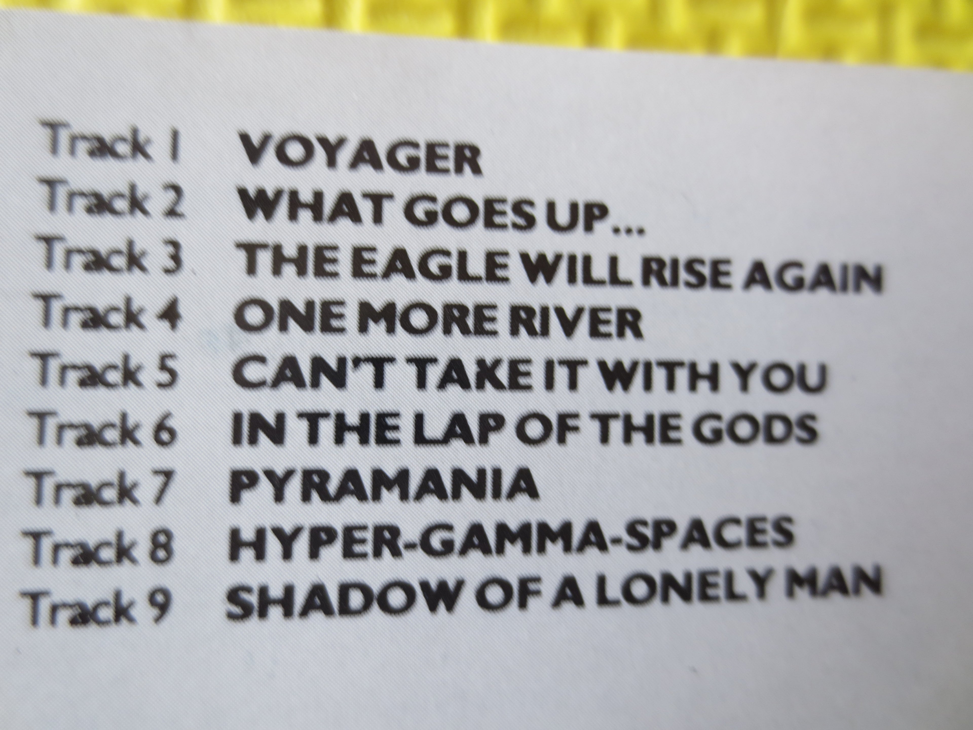 The Alan Parsons Project – Pyramid (1986) CD