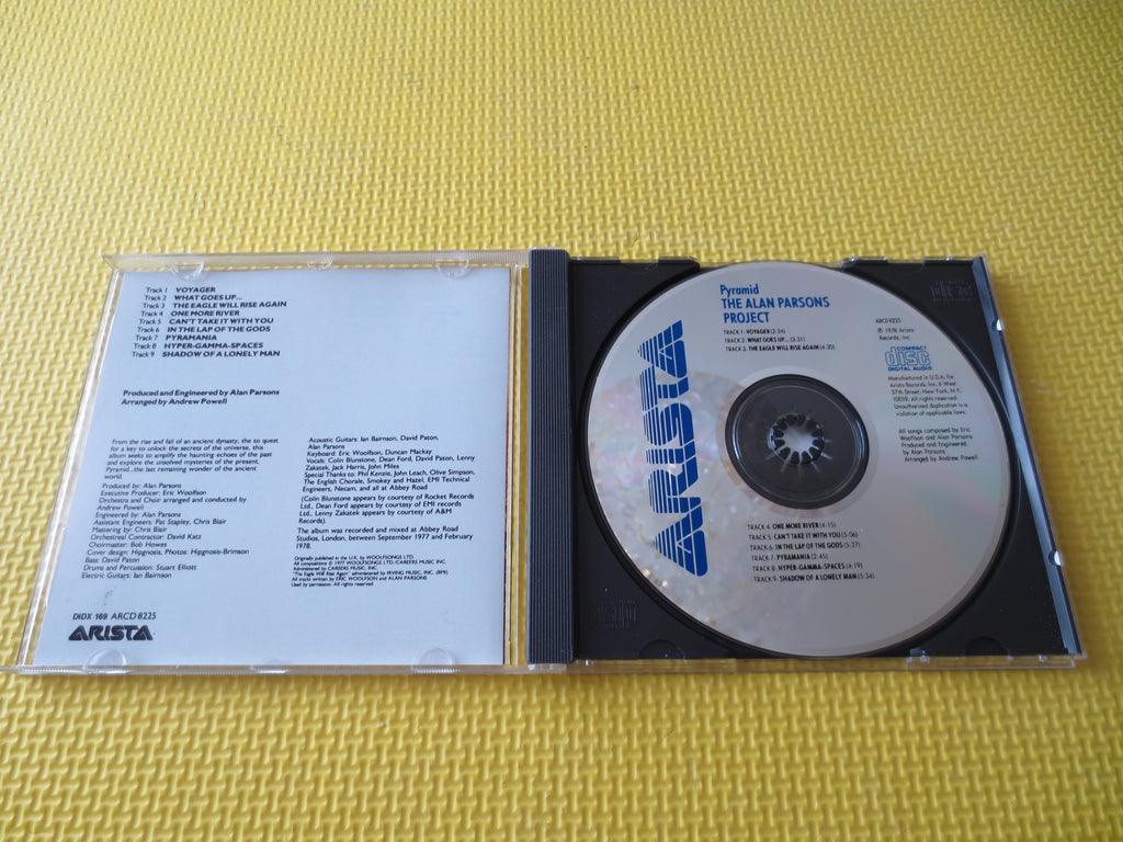 The Alan Parsons Project – Pyramid (1986) CD