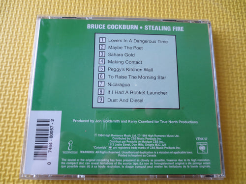 Bruce Cockburn – Stealing Fire (1984) CD