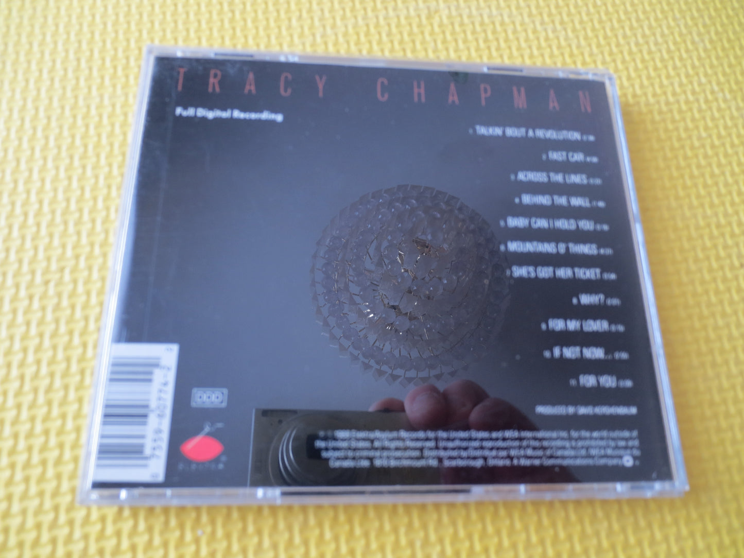 TRACY CHAPMAN, DEBUT Album, Tracy Chapman Cds, Tracy Chapman Albums, Tracy Chapman Songs, Pop Music Cd, cds, 1988 Compact Discs