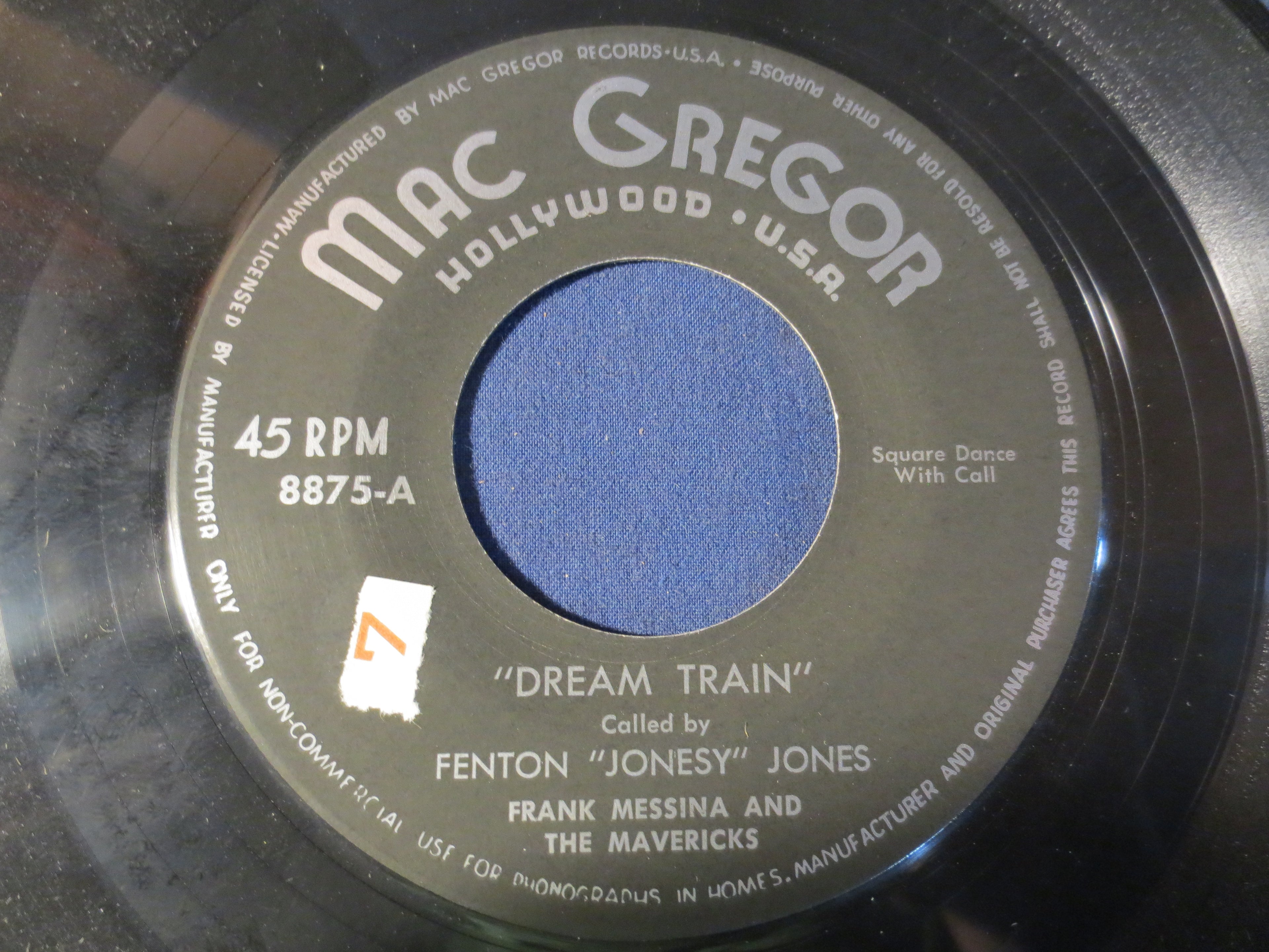 Frank Messina & the Mavericks – Dream Train (45 RPM Vinyl)