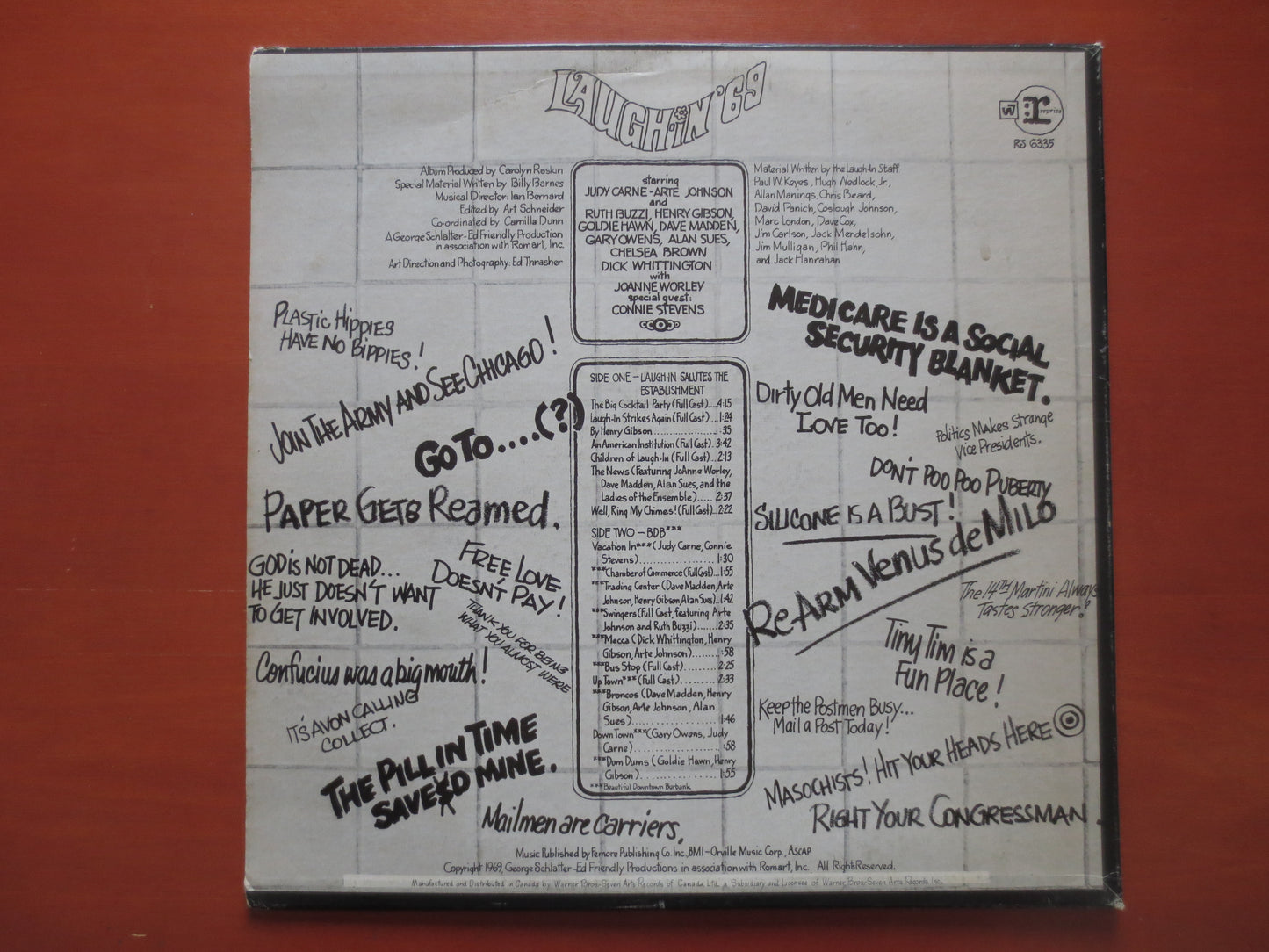 LAUGH-IN Record, LAUGH-In Tv Show, Laugh-In Vinyl, Laugh-In Album, Laugh-In Lp, Vintage Vinyl, Comedy Albums, 1969 Records
