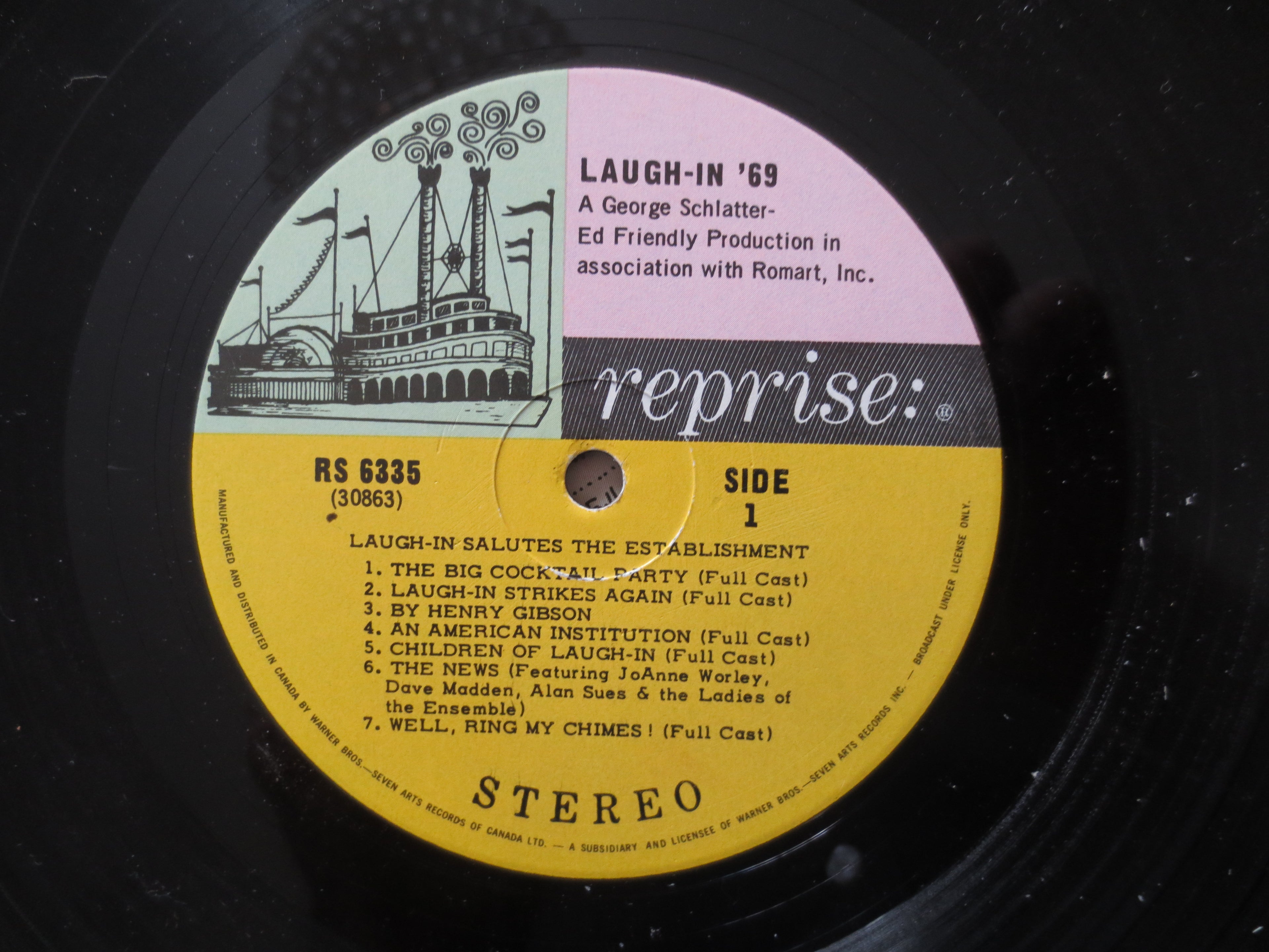 LAUGH-IN Record, LAUGH-In Tv Show, Laugh-In Vinyl, Laugh-In Album, Laugh-In Lp, Vintage Vinyl, Comedy Albums, 1969 Records