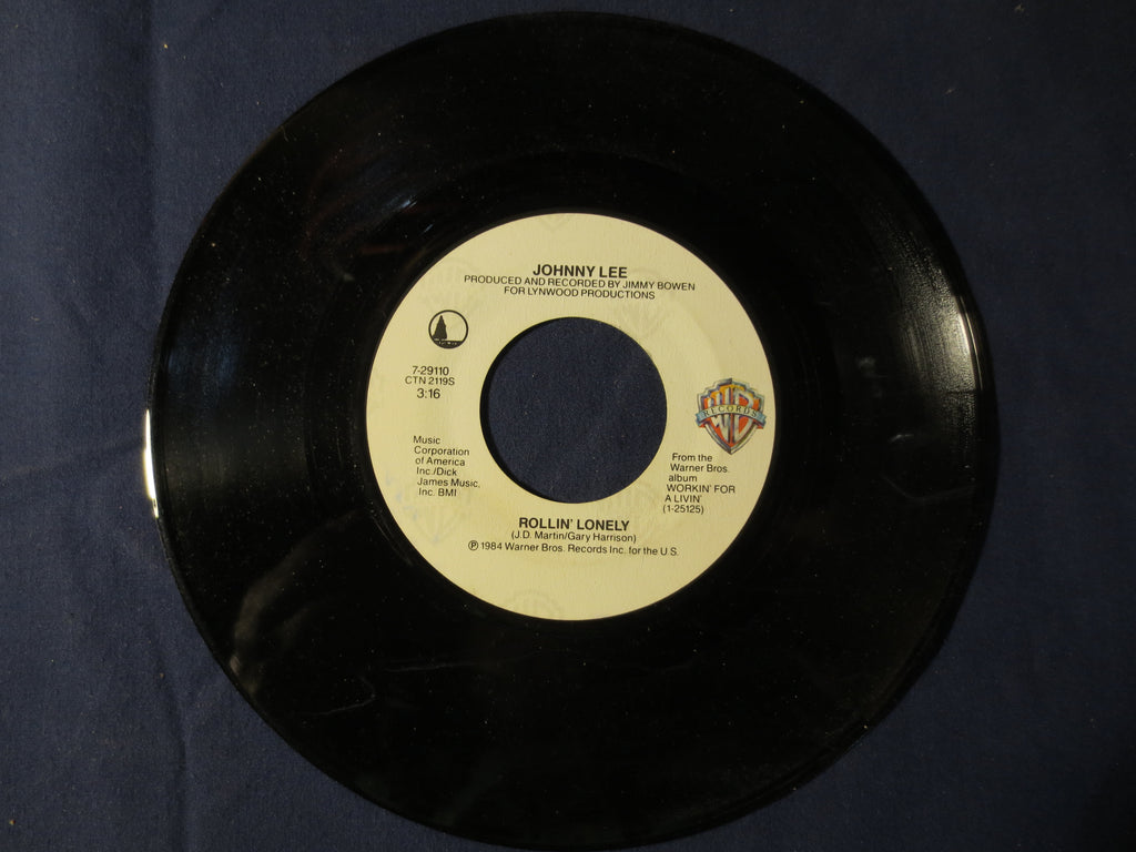 Johnny Lee – Rock It Billy (1984) 45 RPM Single