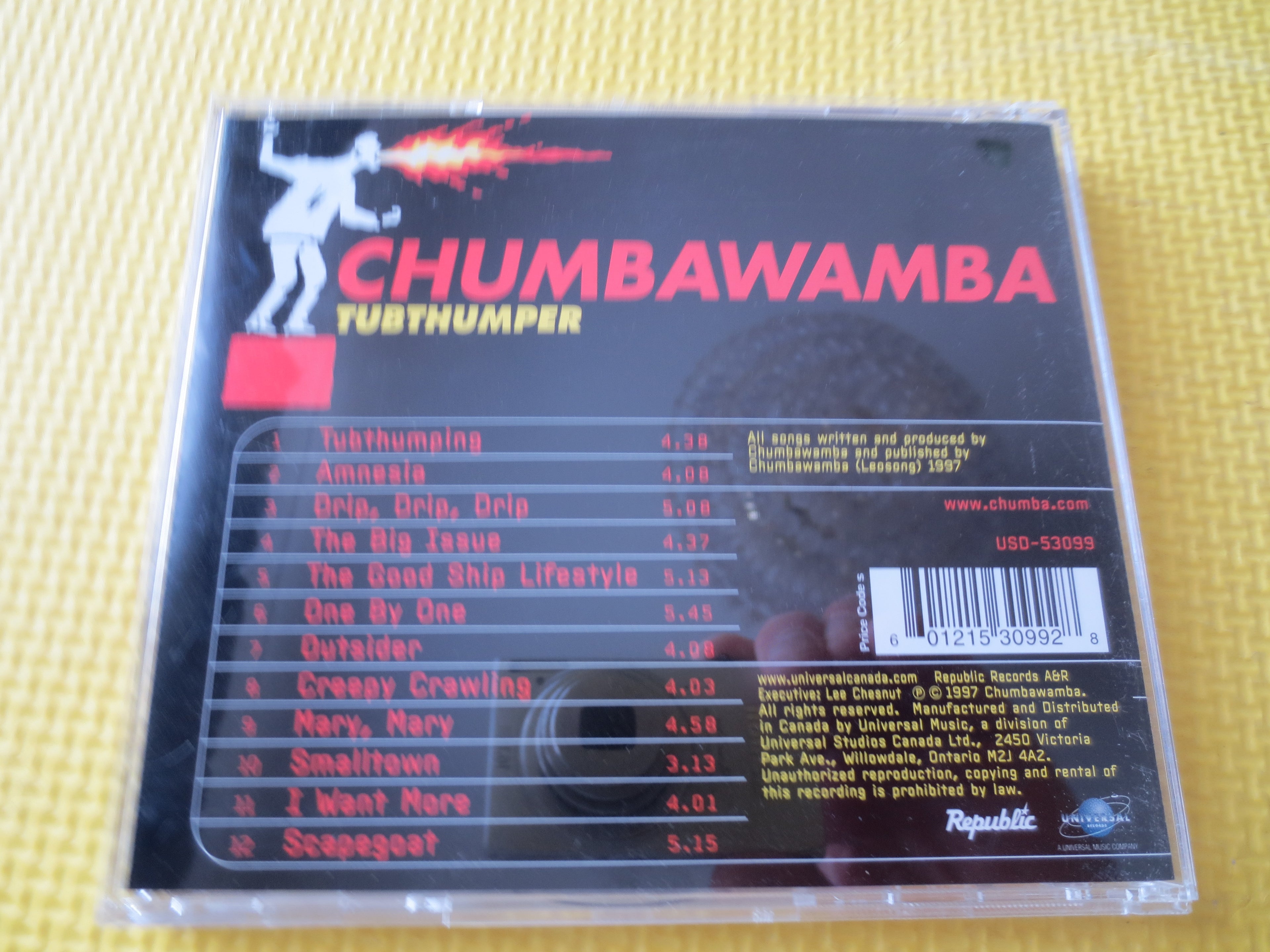 Chumbawamba – Tubthumper (1997) CD