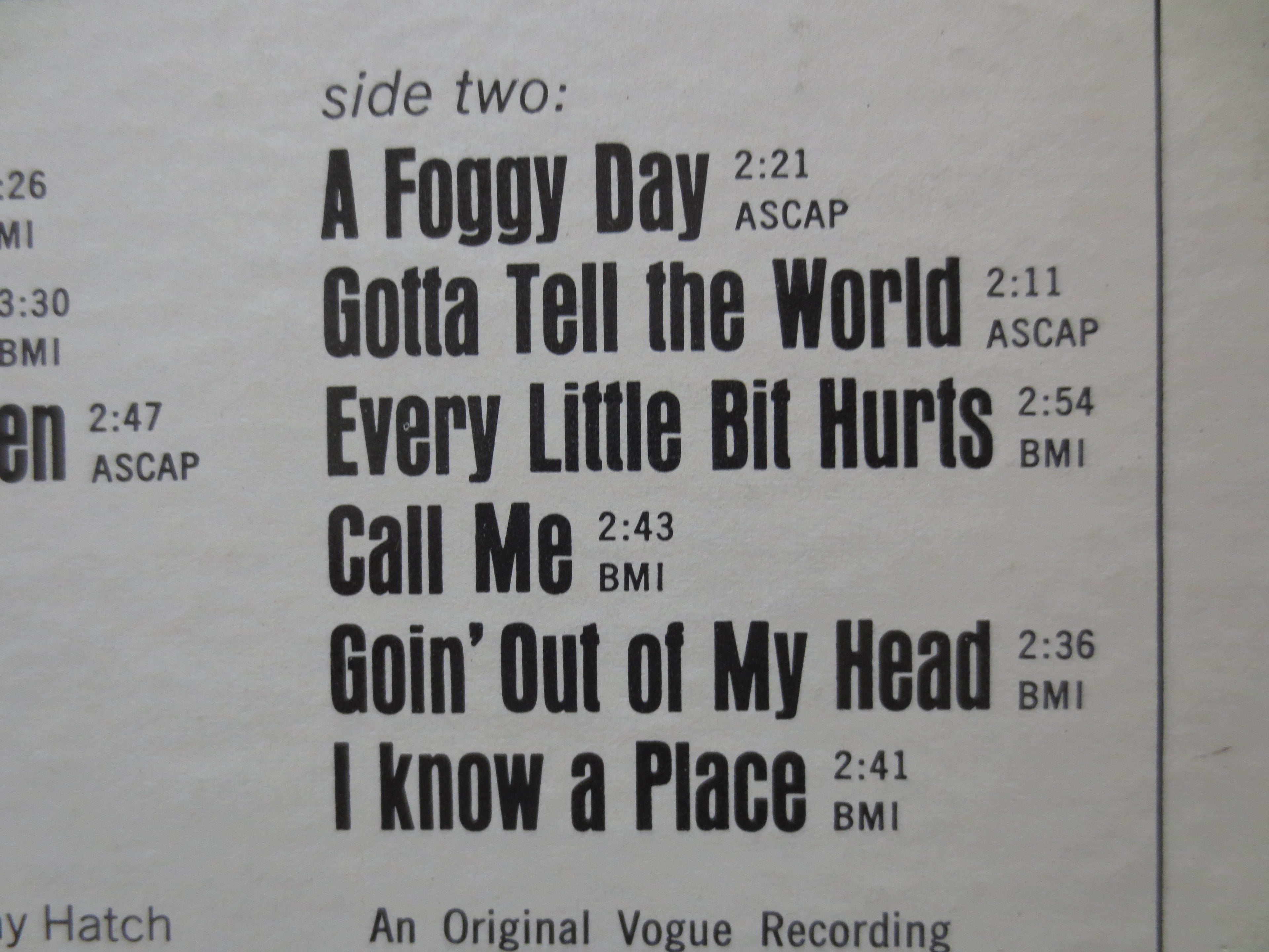 Petula Clark – I Know a Place (1965) [Vinyl LP]