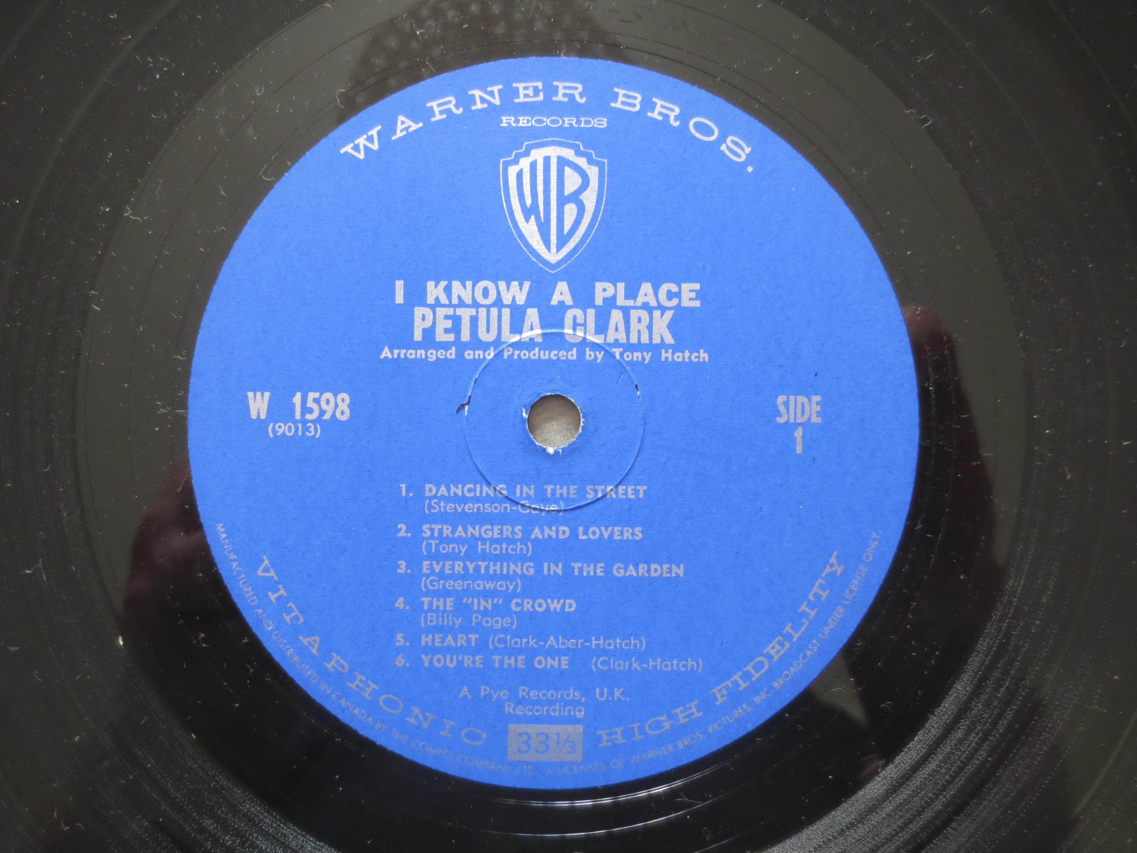 Petula Clark – I Know a Place (1965) [Vinyl LP]