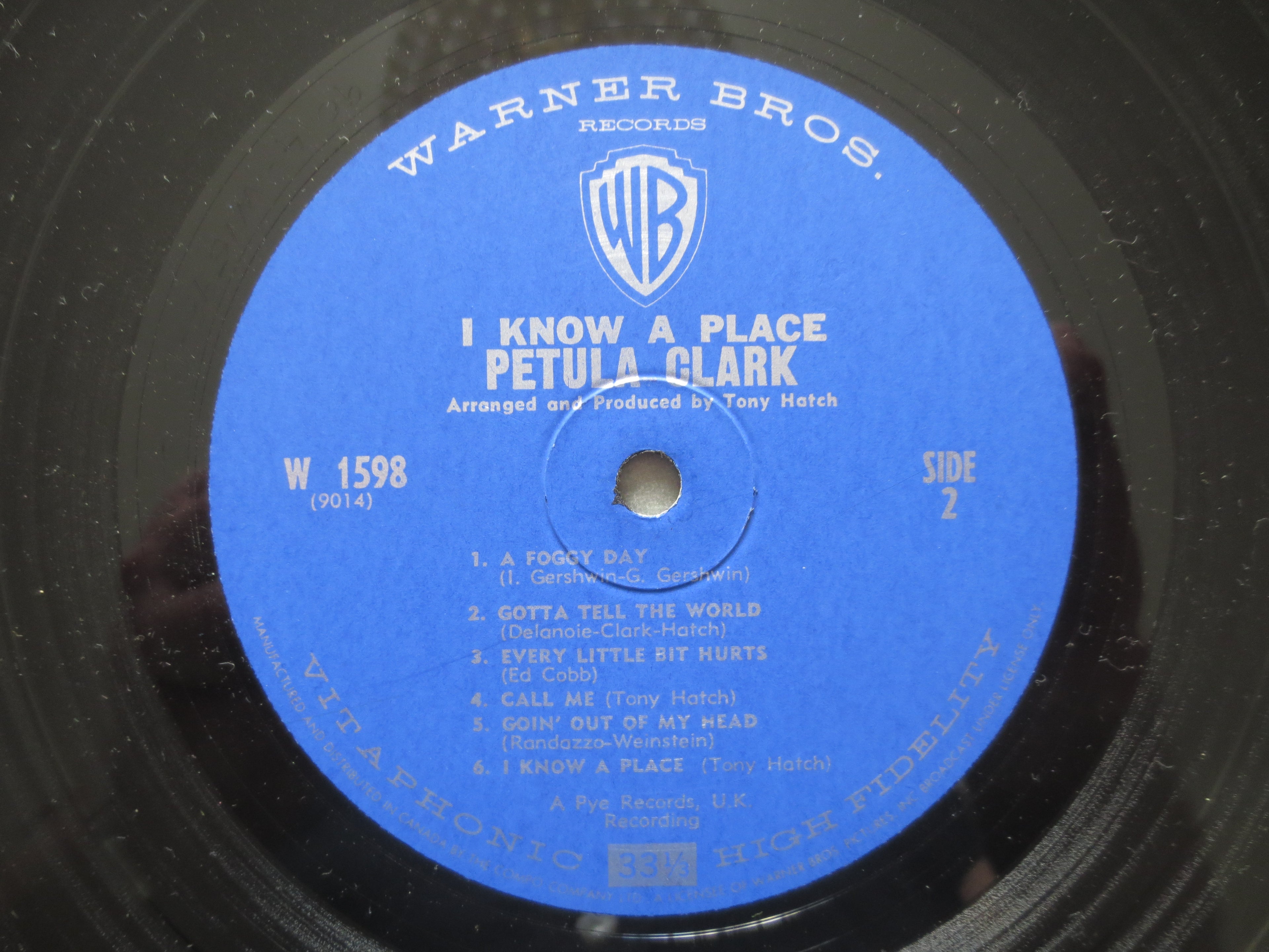 Petula Clark – I Know a Place (1965) [Vinyl LP]