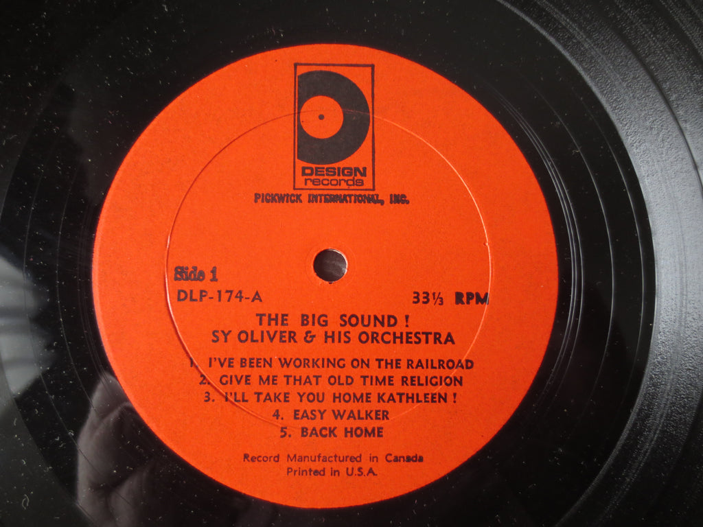 Sy Oliver and His Orchestra – The Big Sound (1962) Vinyl LP