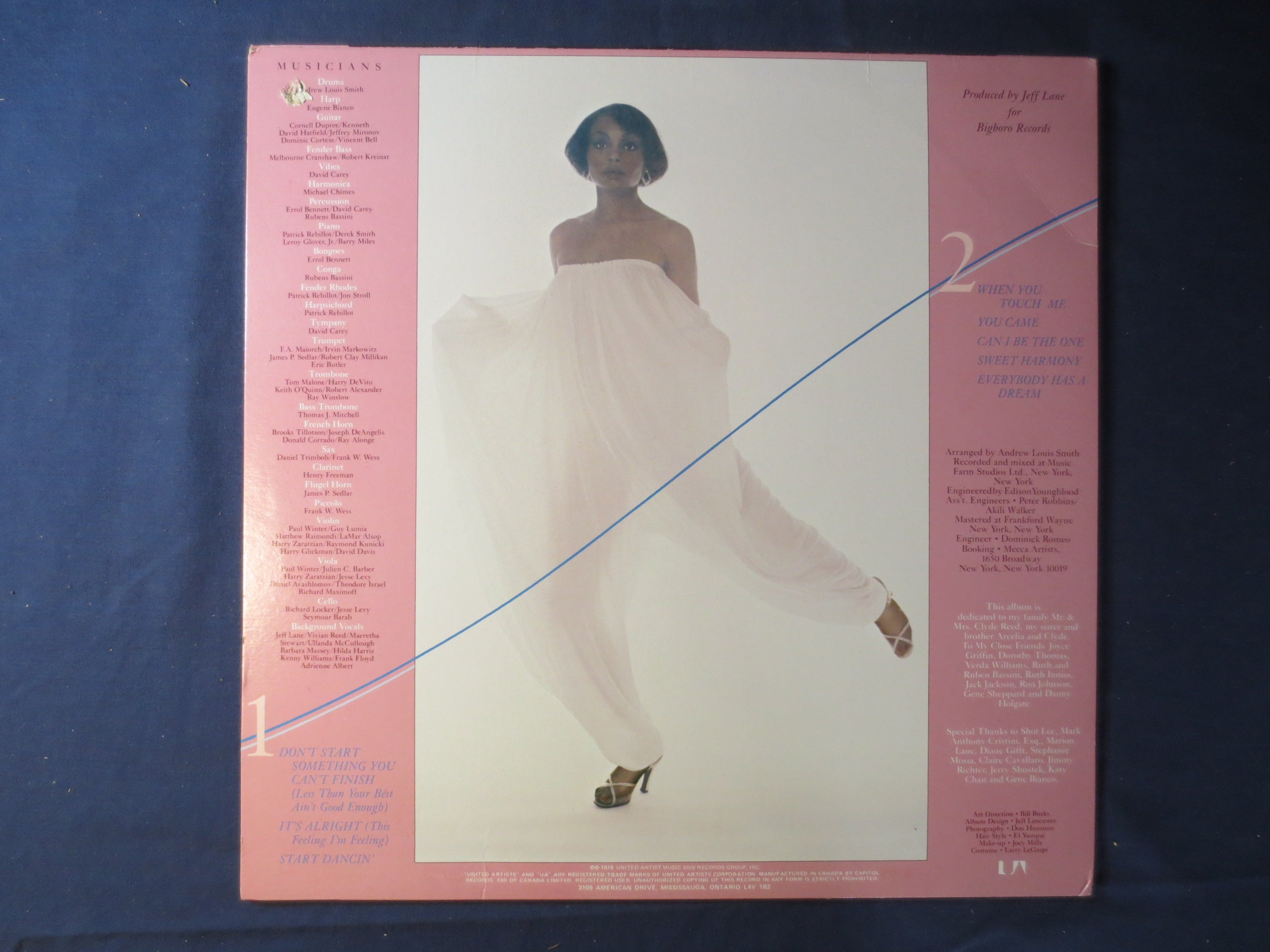 Vivian Reed – Another Side (1978) Vinyl LP