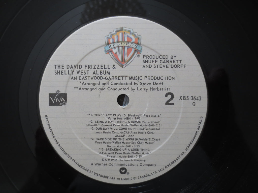 David Frizzell & Shelly West – The David Frizzell & Shelly West Album (1982) Vinyl LP