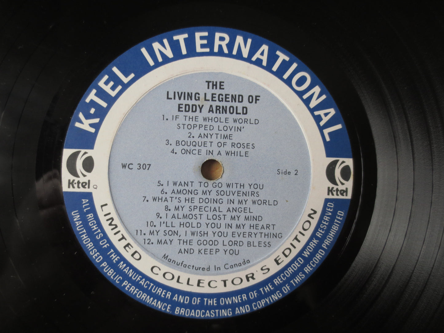 EDDY ARNOLD, Living LEGEND, Eddy Arnold Records, Vintage Vinyl, Eddy Arnold Vinyl, Jazz Records, Vinyl Album, 1974 Records