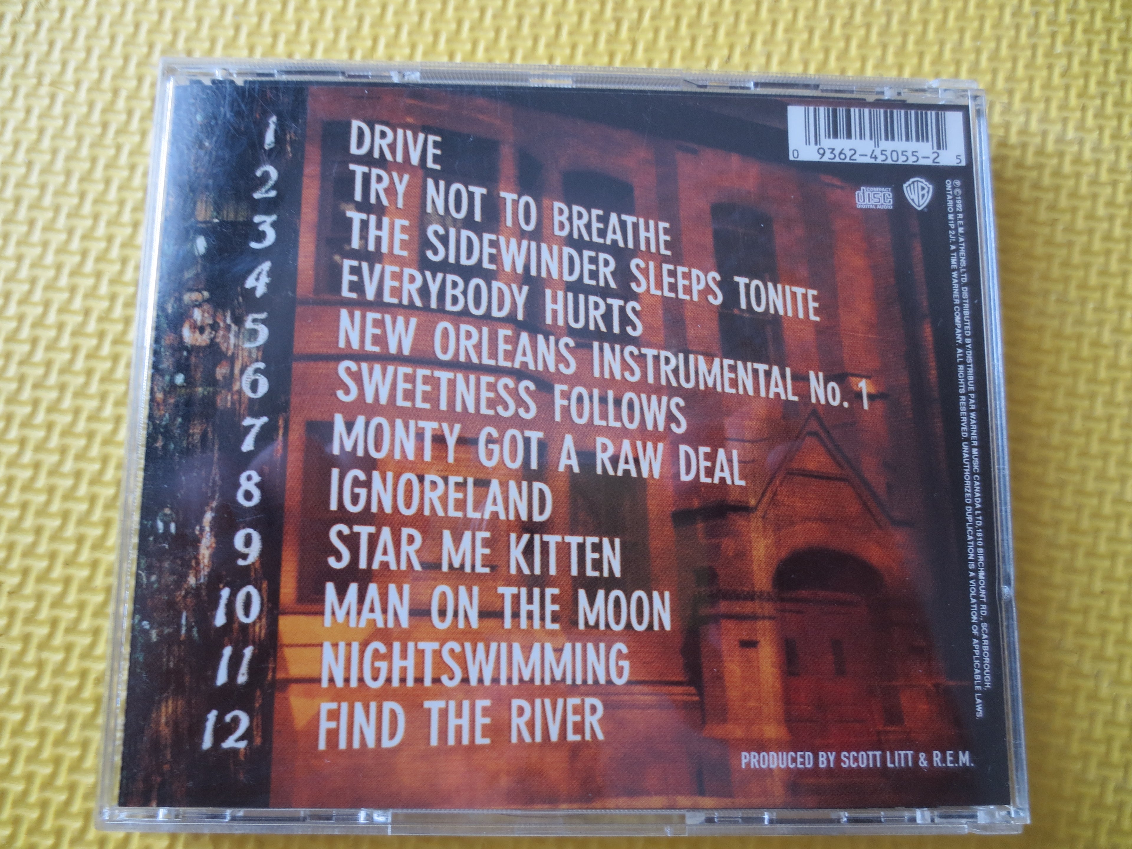 R.E.M. – Automatic for the People (1992) CD