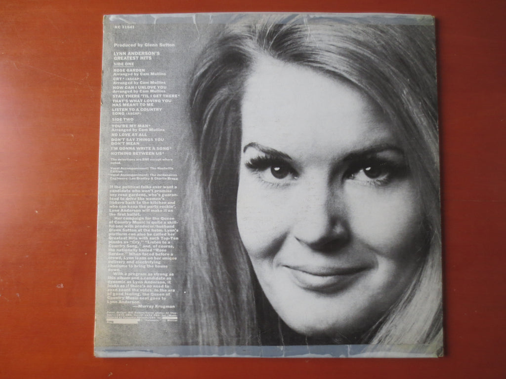 Lynn Anderson – Greatest Hits (1972) Vinyl LP
