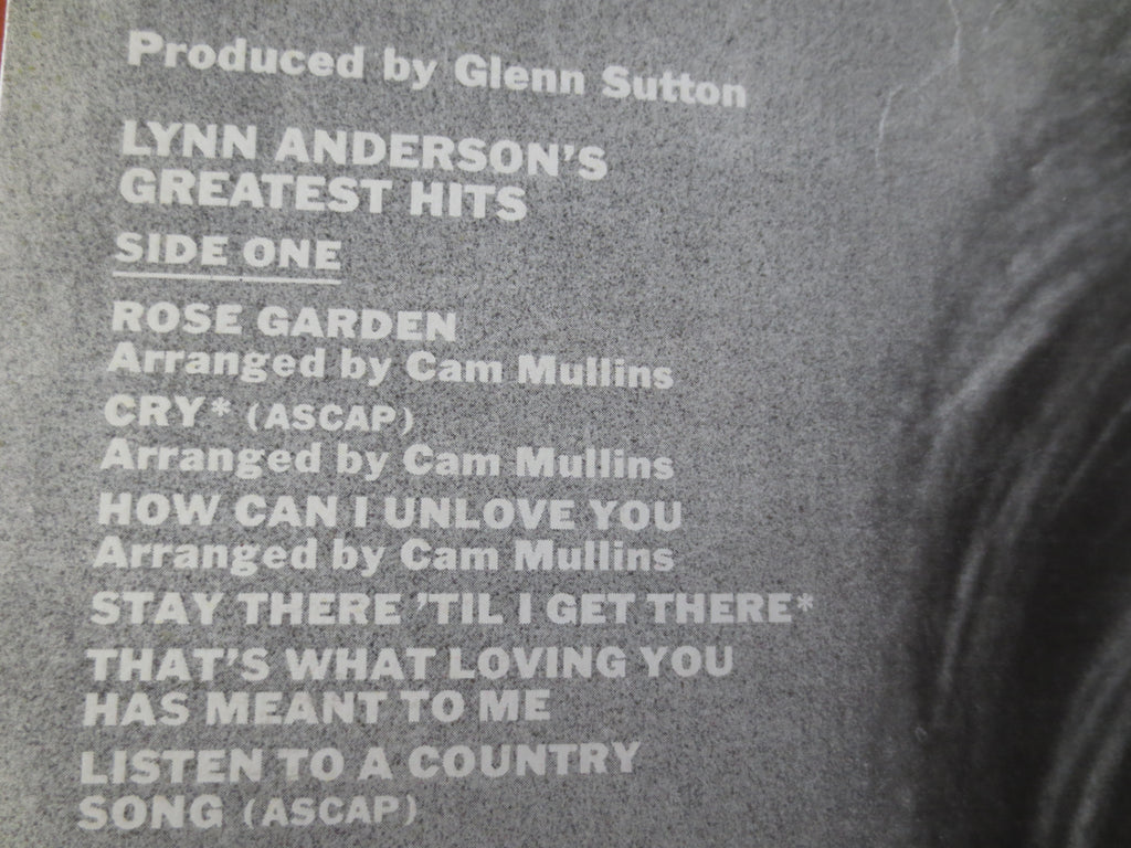 Lynn Anderson – Greatest Hits (1972) Vinyl LP