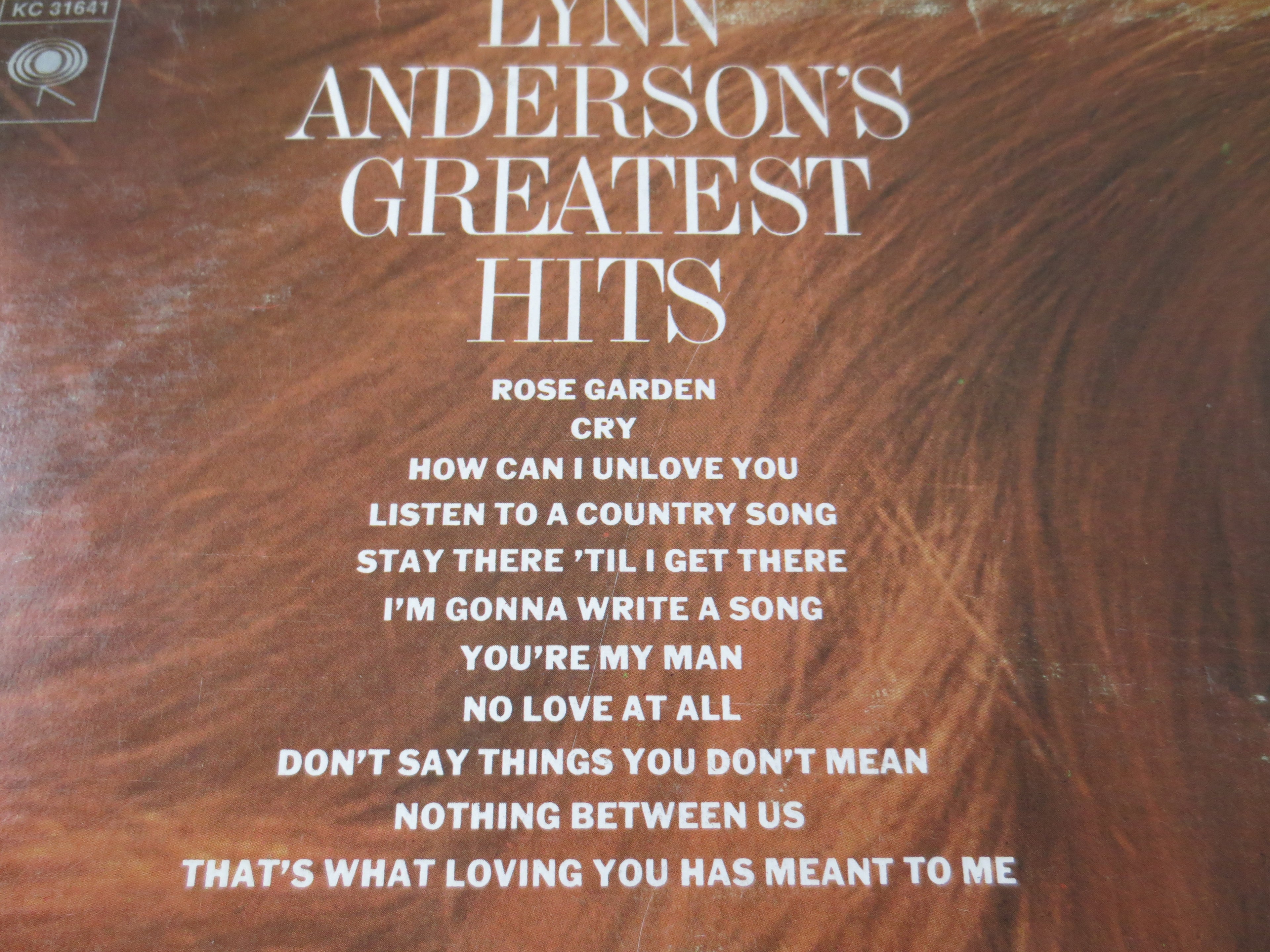 Lynn Anderson – Greatest Hits (1972) Vinyl LP