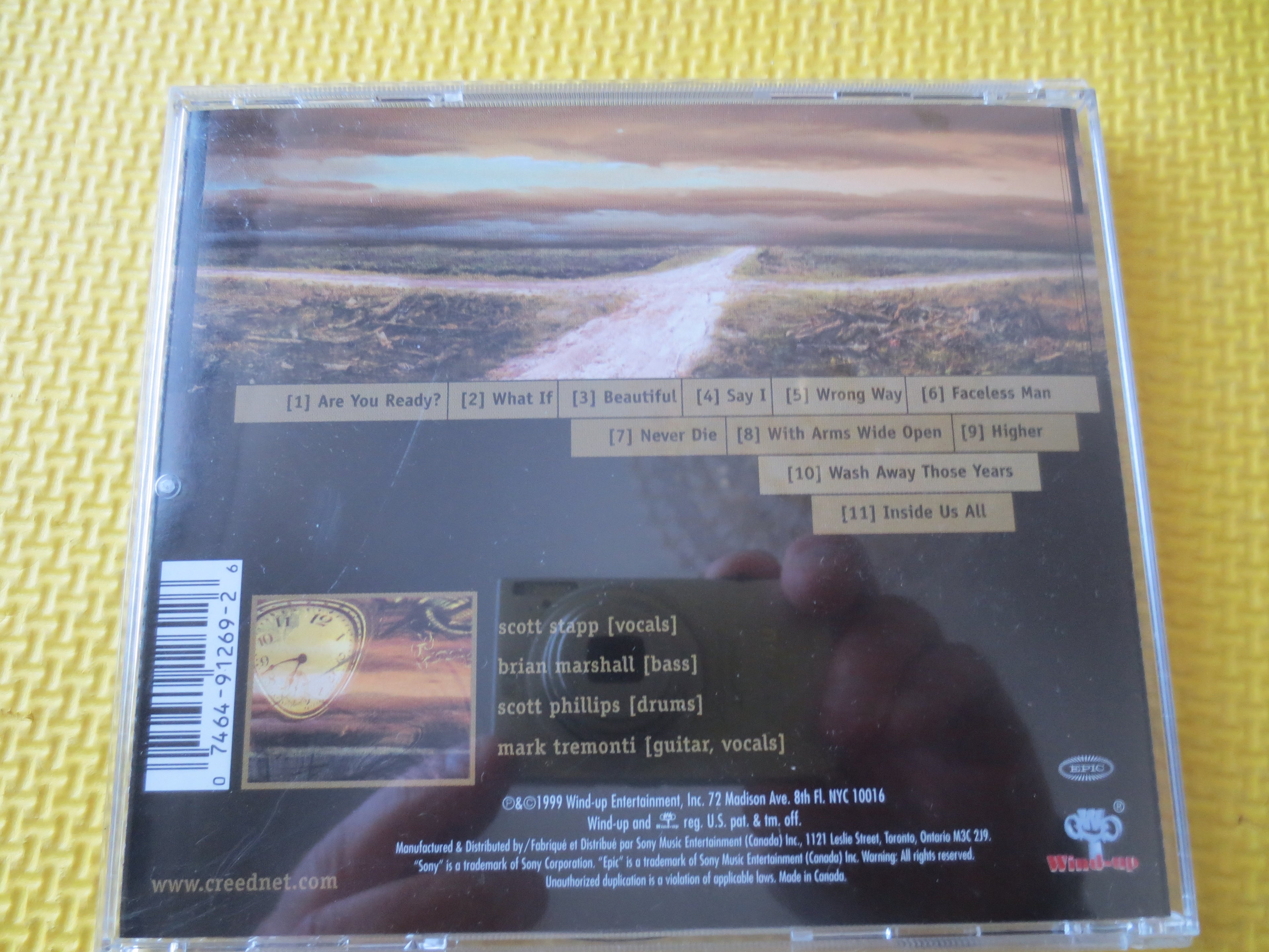 Creed – Human Clay (1999) CD