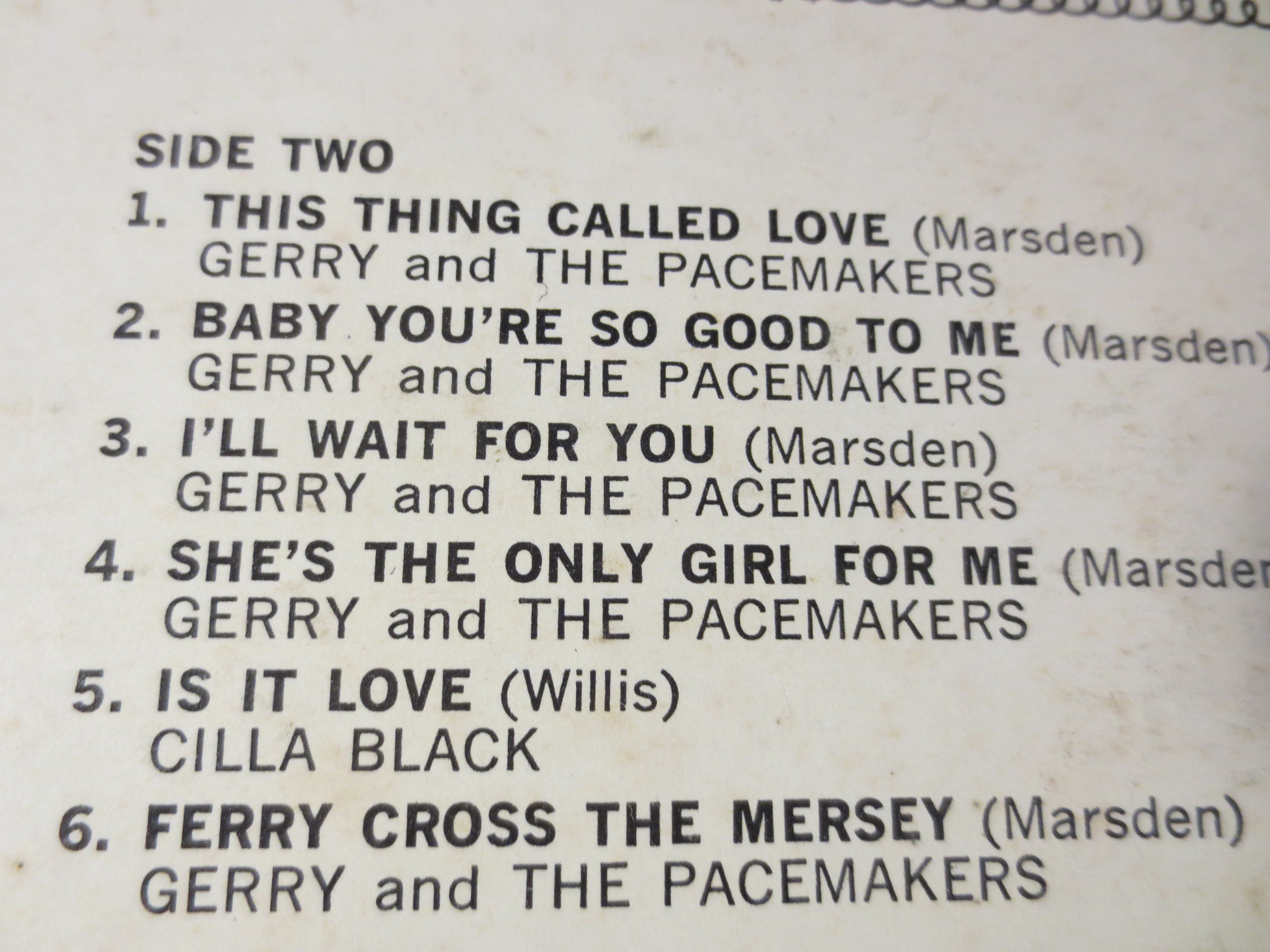 Gerry and the Pacemakers – Ferry Cross the Mersey (1965) Vinyl LP