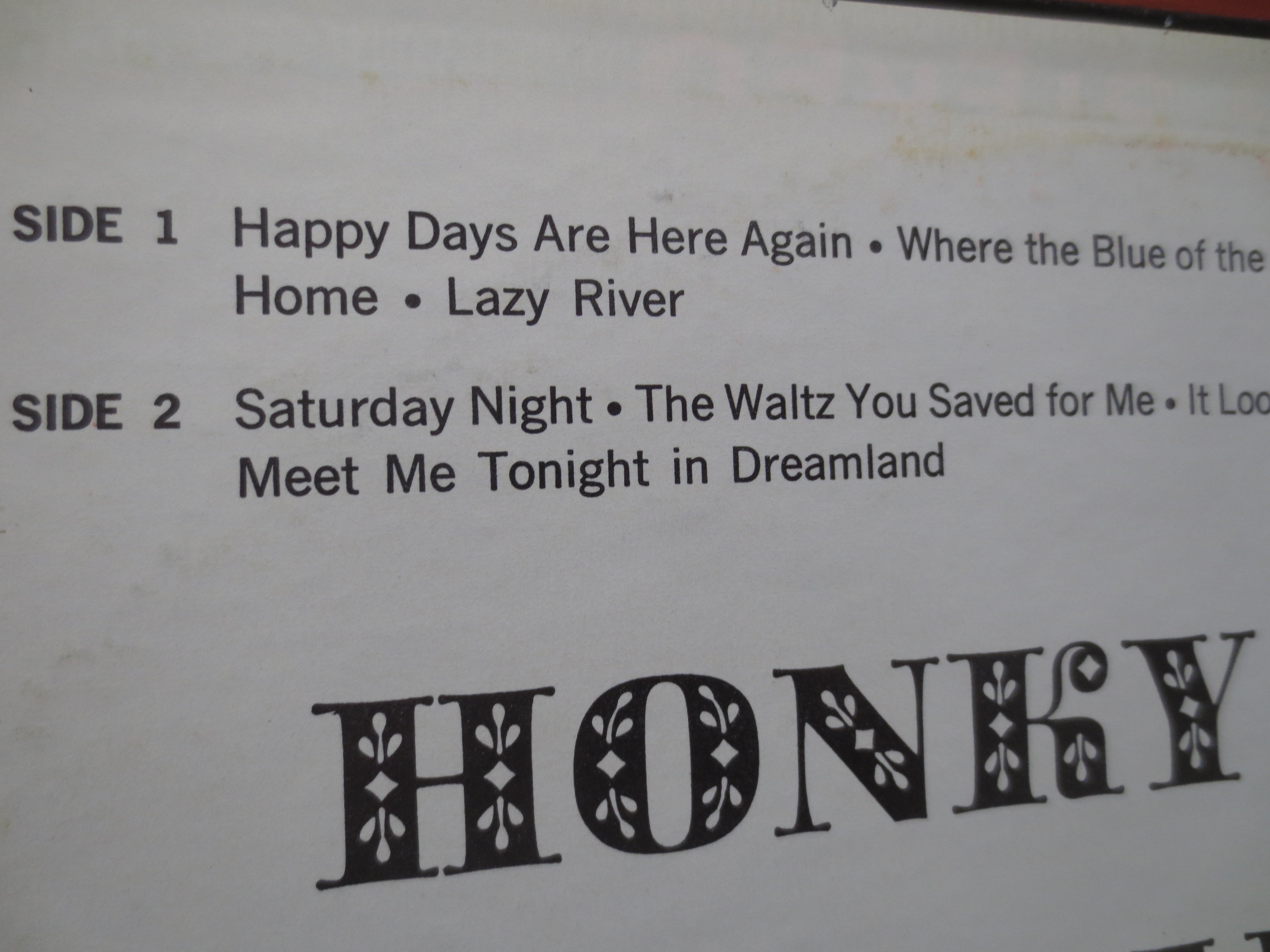 Del Wood – Honky-Tonk Piano (1961) [Vinyl LP]