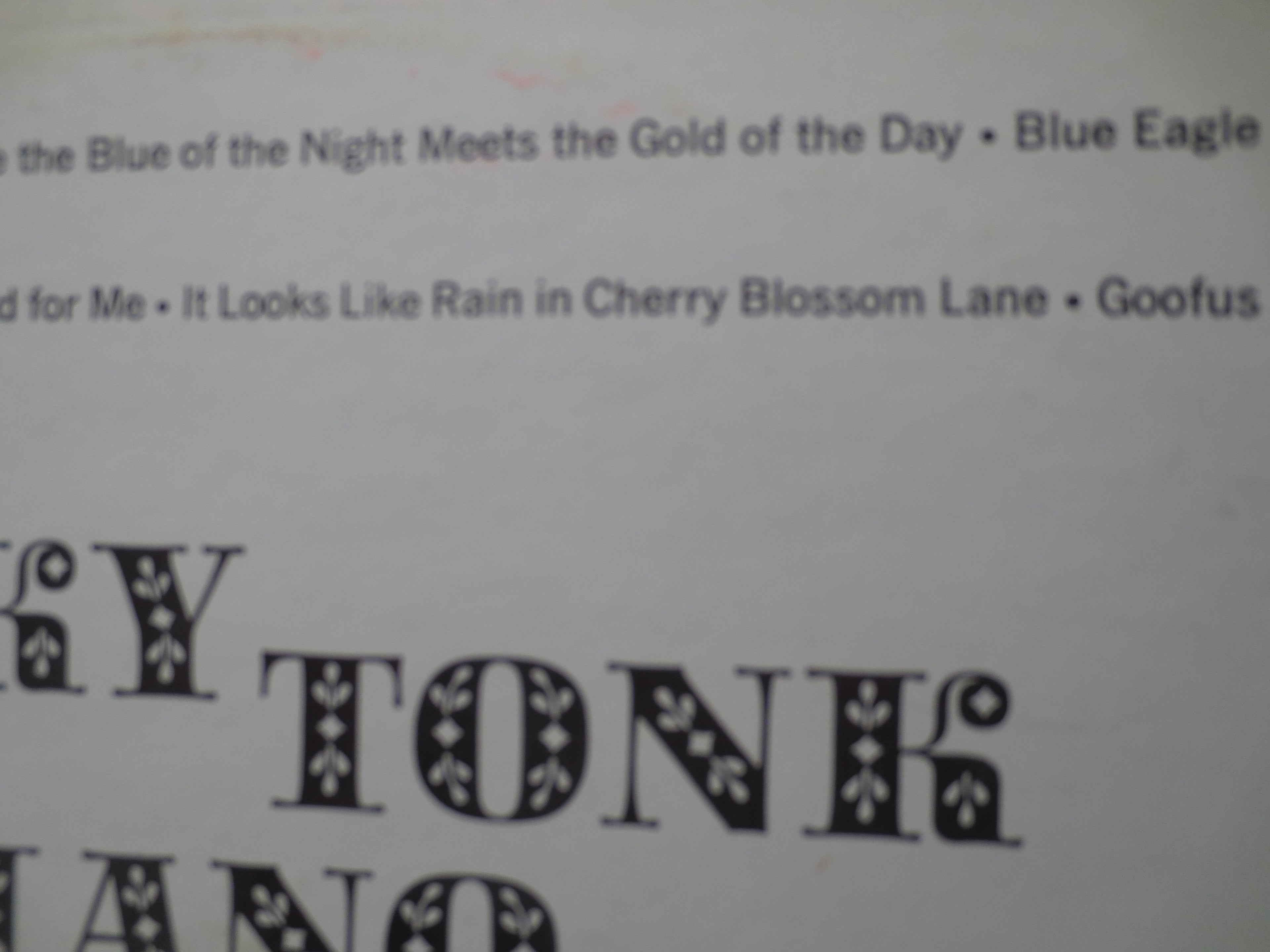 Del Wood – Honky-Tonk Piano (1961) [Vinyl LP]