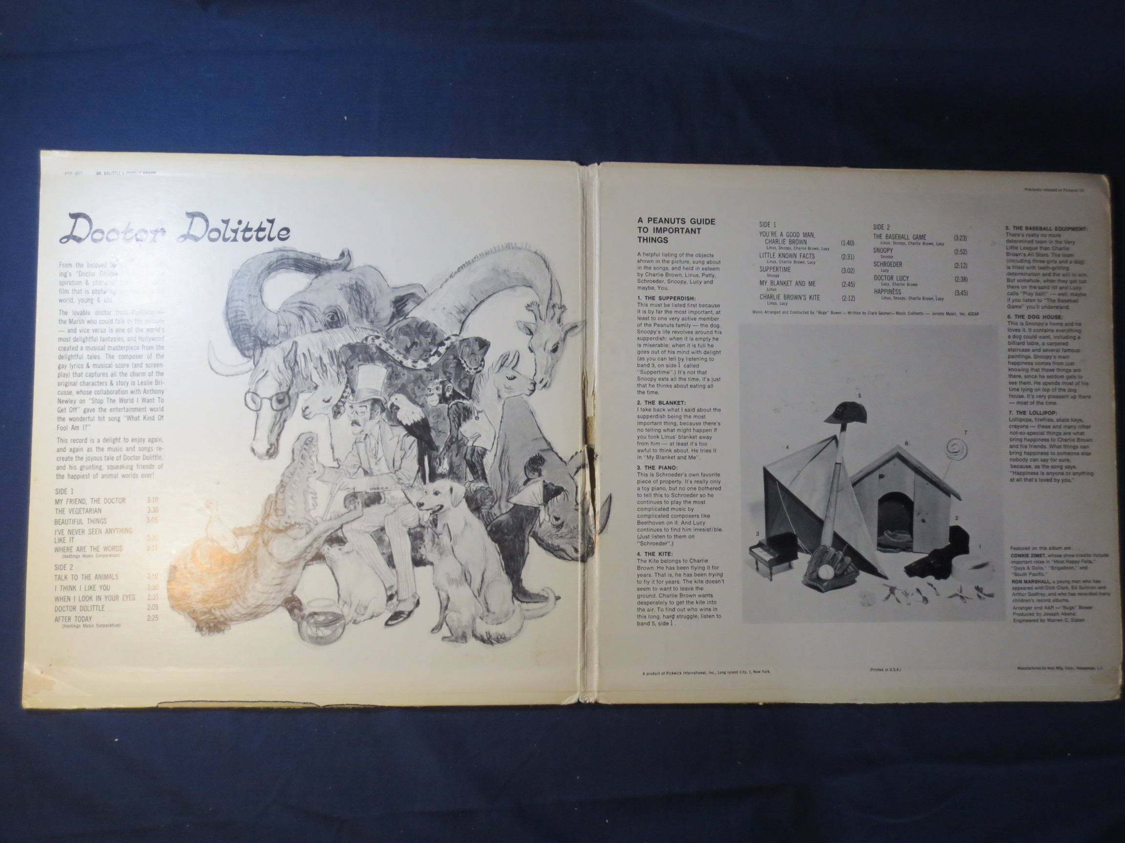 Doctor Dolittle – Pickwick Records (1973) Double Vinyl LP