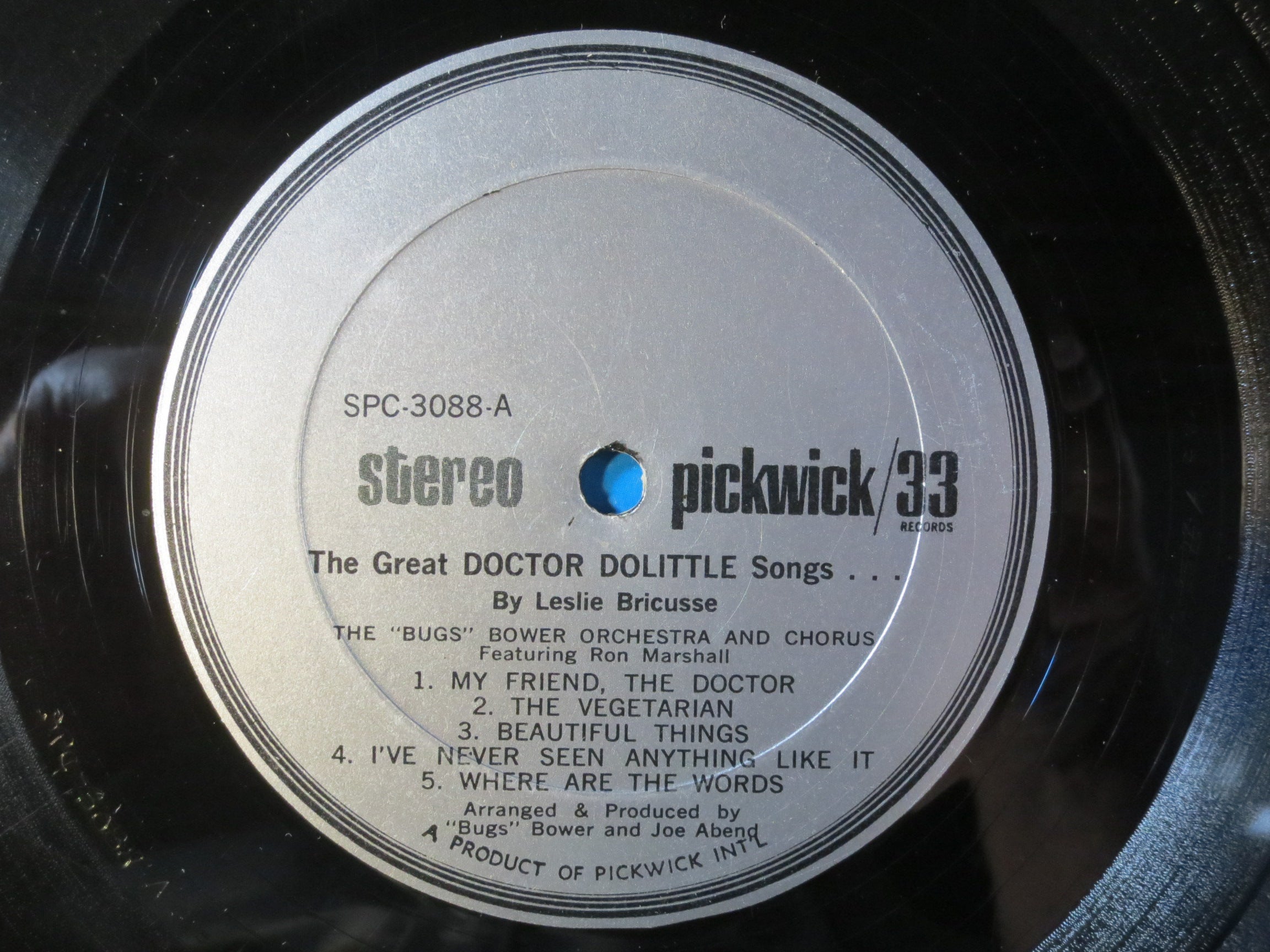Doctor Dolittle – Pickwick Records (1973) Double Vinyl LP