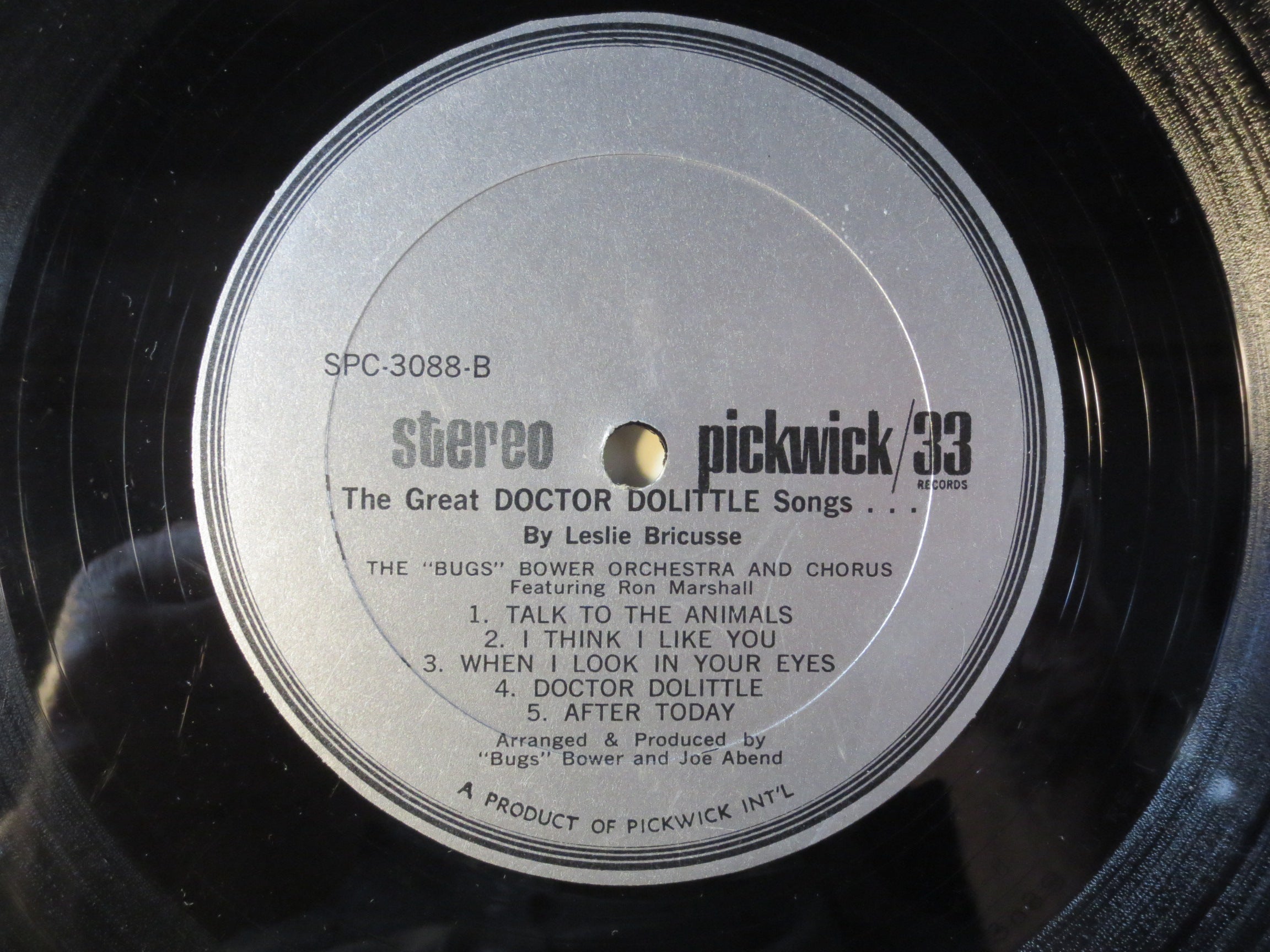 Doctor Dolittle – Pickwick Records (1973) Double Vinyl LP