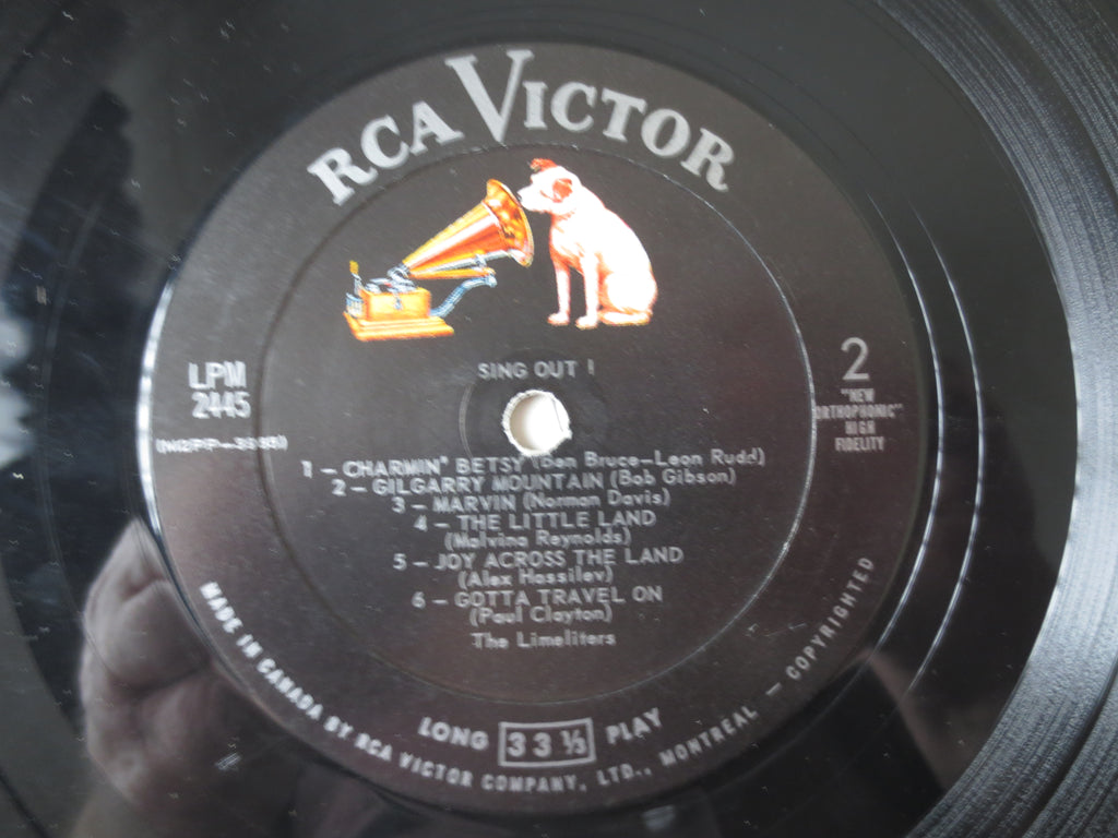 The Limeliters – Sing Out! (1962) Vinyl LP