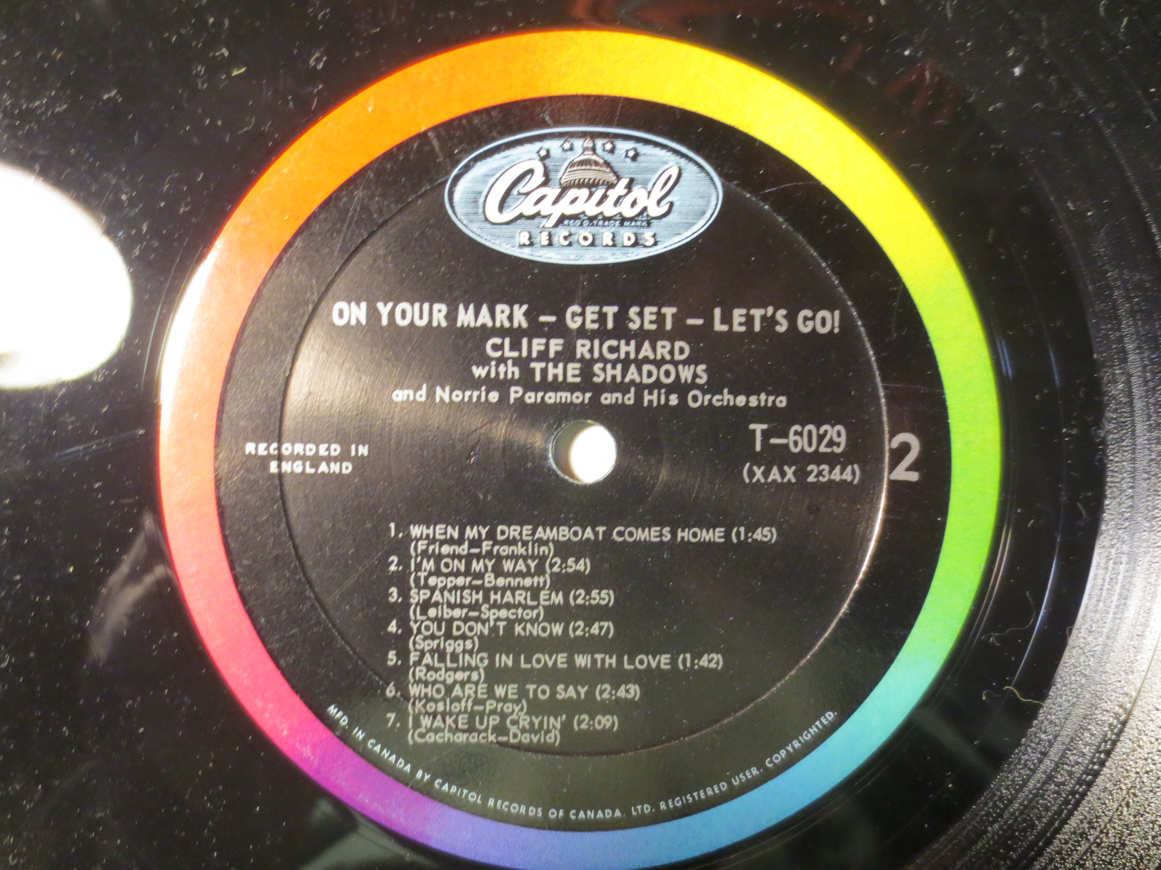 Cliff Richard – On Your Mark (1963) Vinyl LP