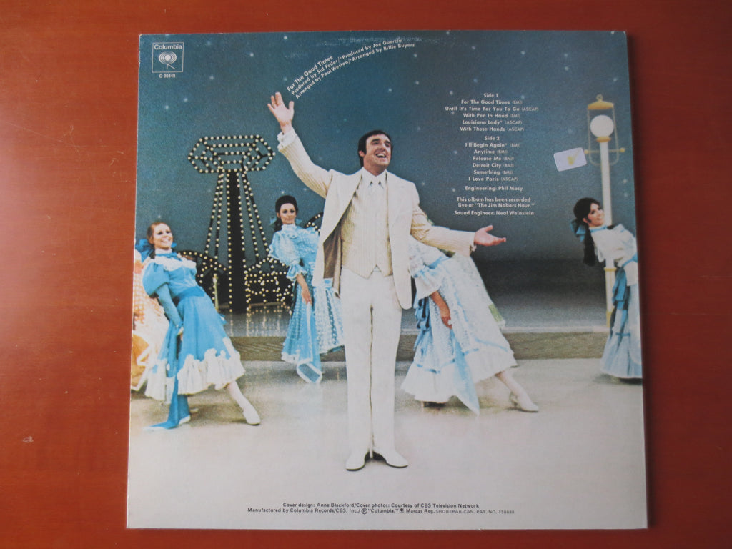 Jim Nabors – For the Good Times (1971) Vinyl LP