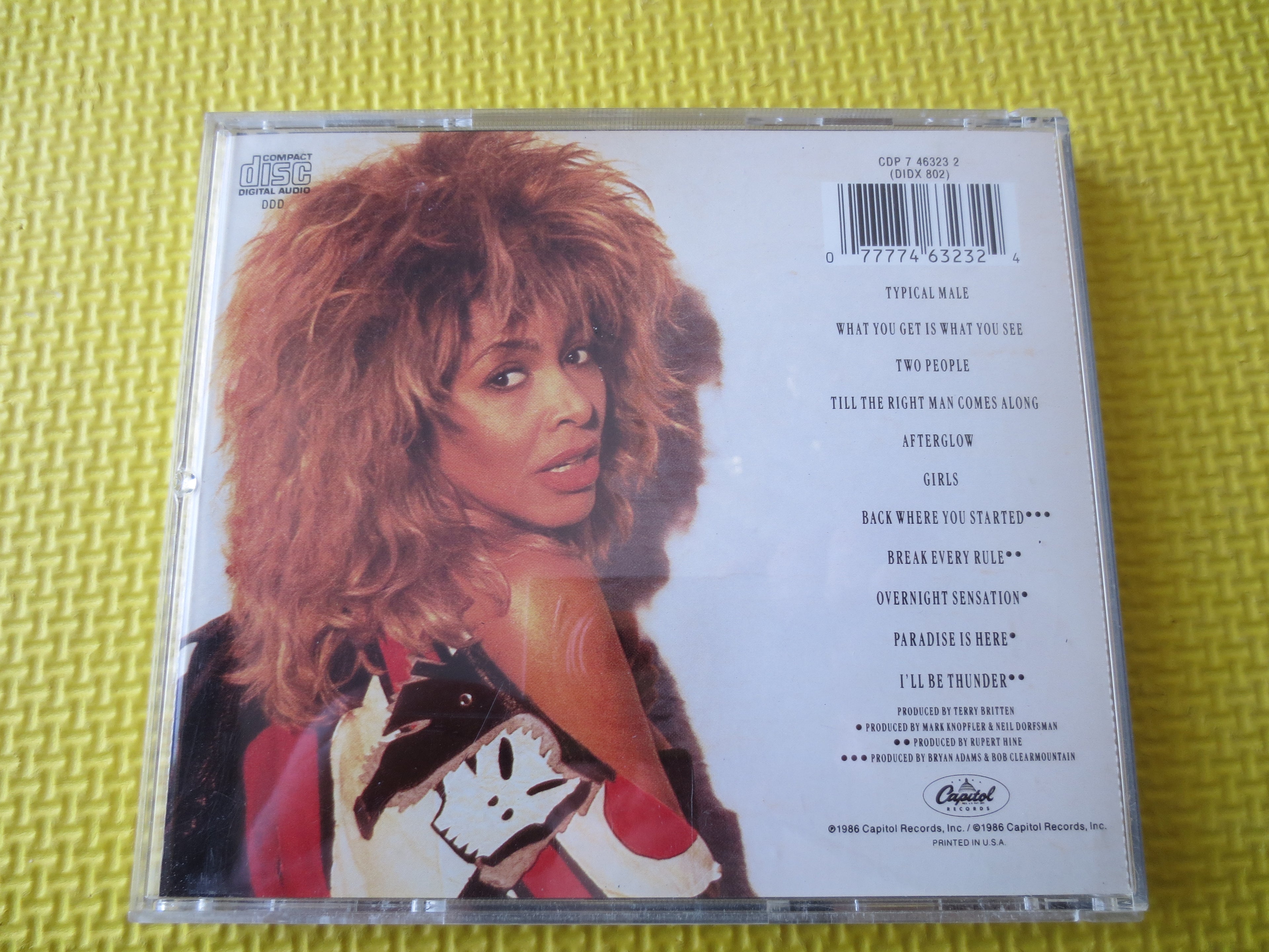 Tina Turner – Break Every Rule (1986) CD