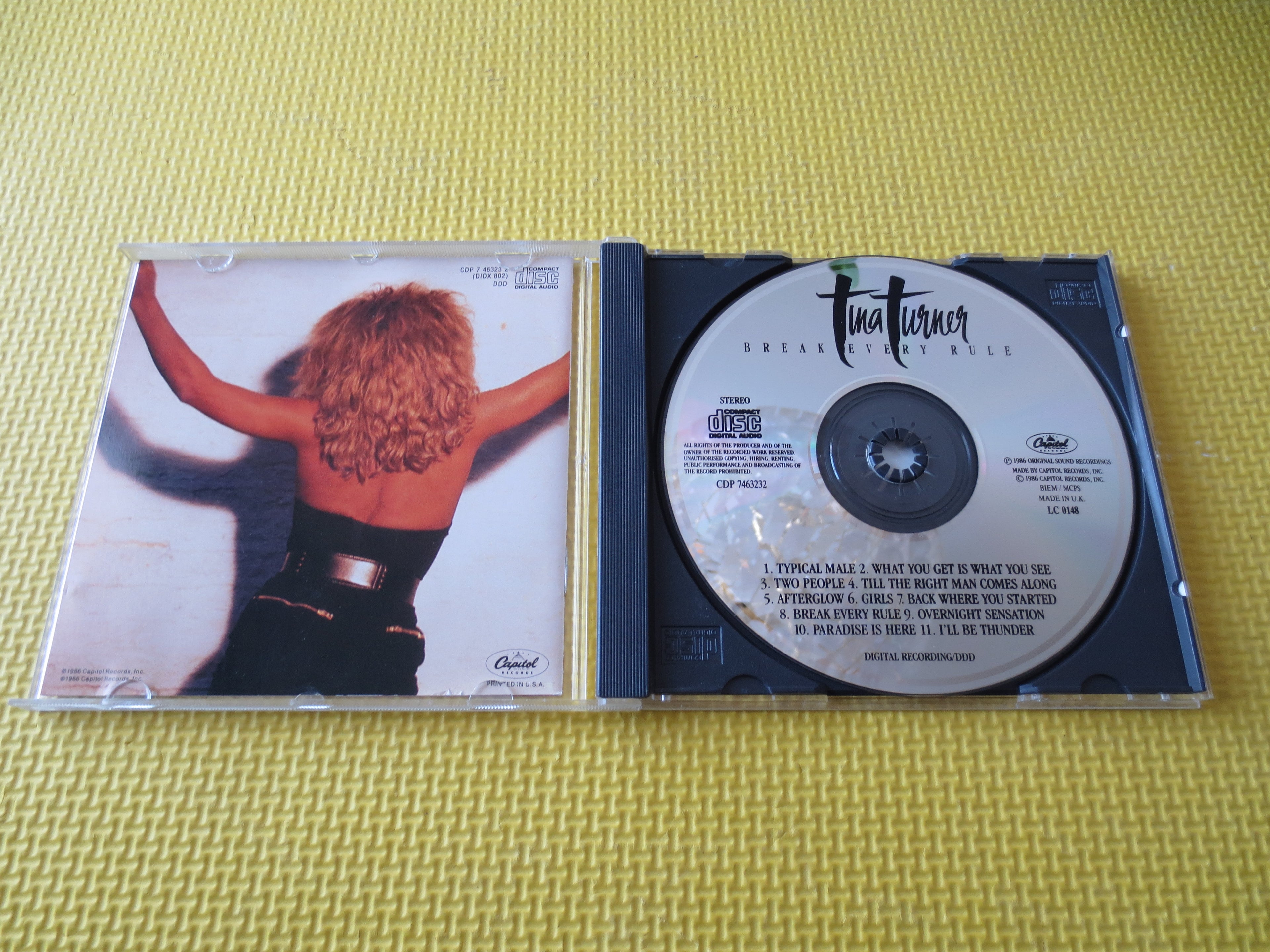 Tina Turner – Break Every Rule (1986) CD