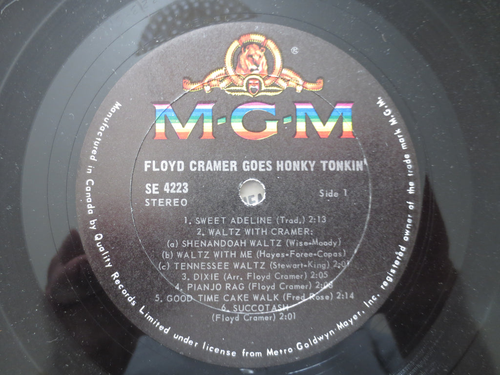 Floyd Cramer – Goes Honky Tonkin' (1975) Vinyl LP