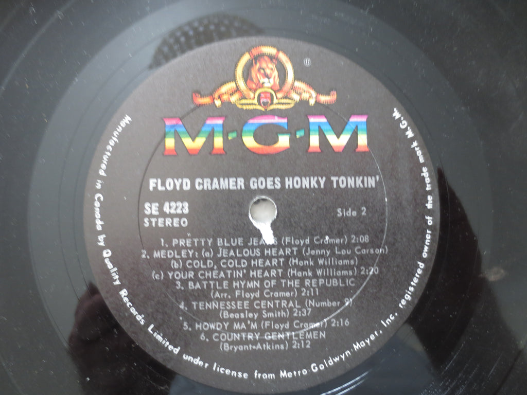 Floyd Cramer – Goes Honky Tonkin' (1975) Vinyl LP