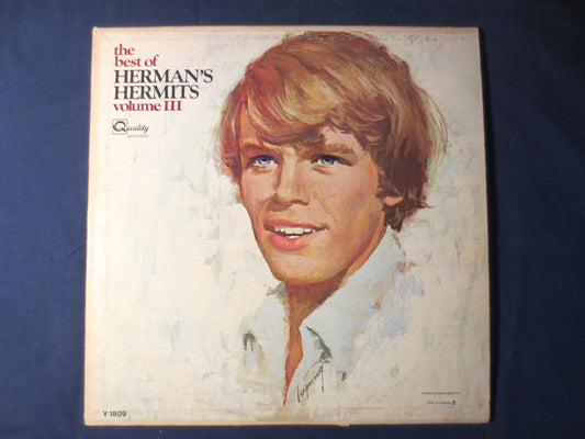 HERMAN'S HERMITS, The BEST of, Volume 3, Pop Record, Pop Vinyl, Vintage Vinyl, Record Vinyl, Vinyl Record, Lp, 1967 Records