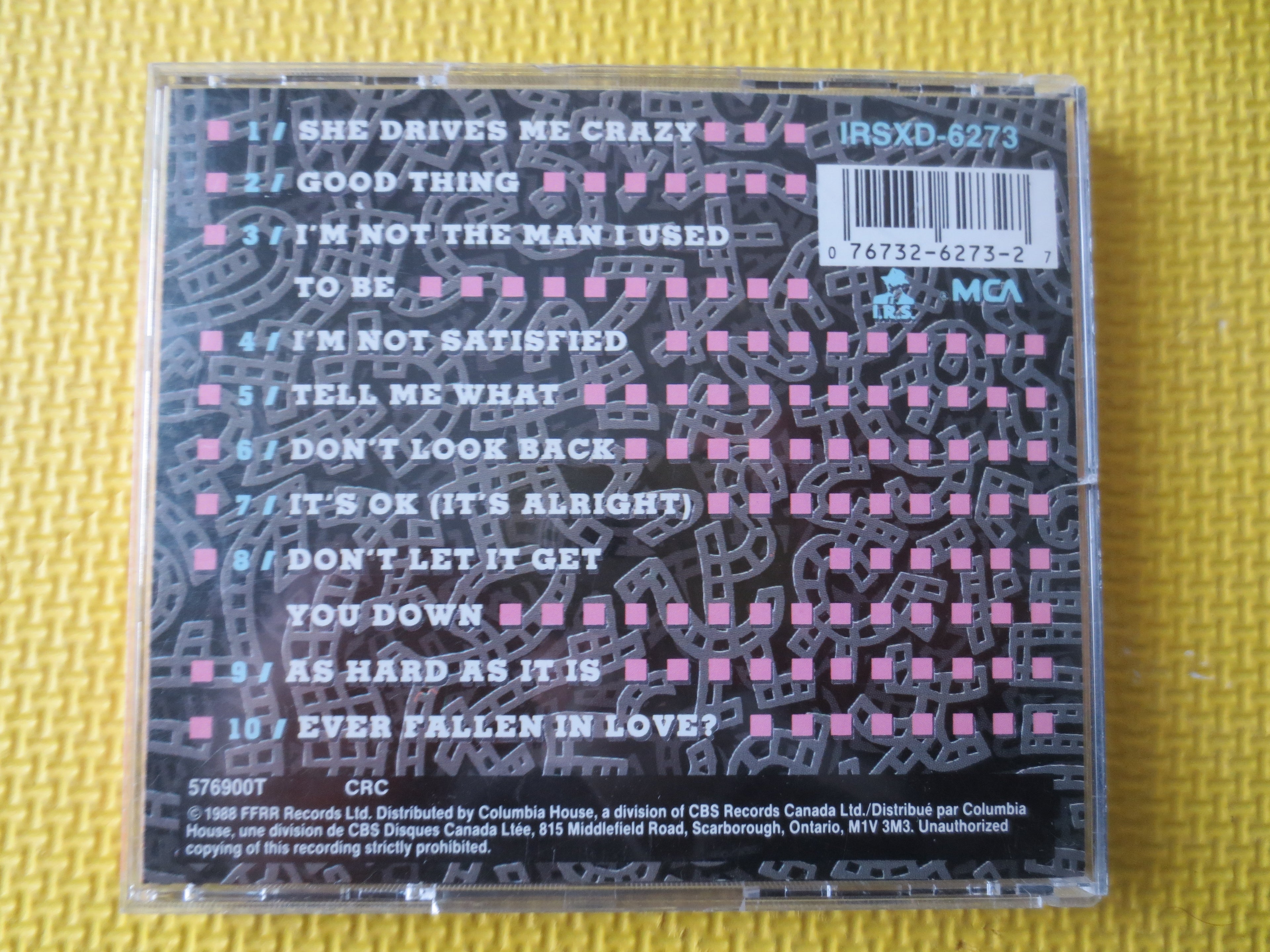 Fine Young Cannibals – The Raw & the Cooked (1988) CD