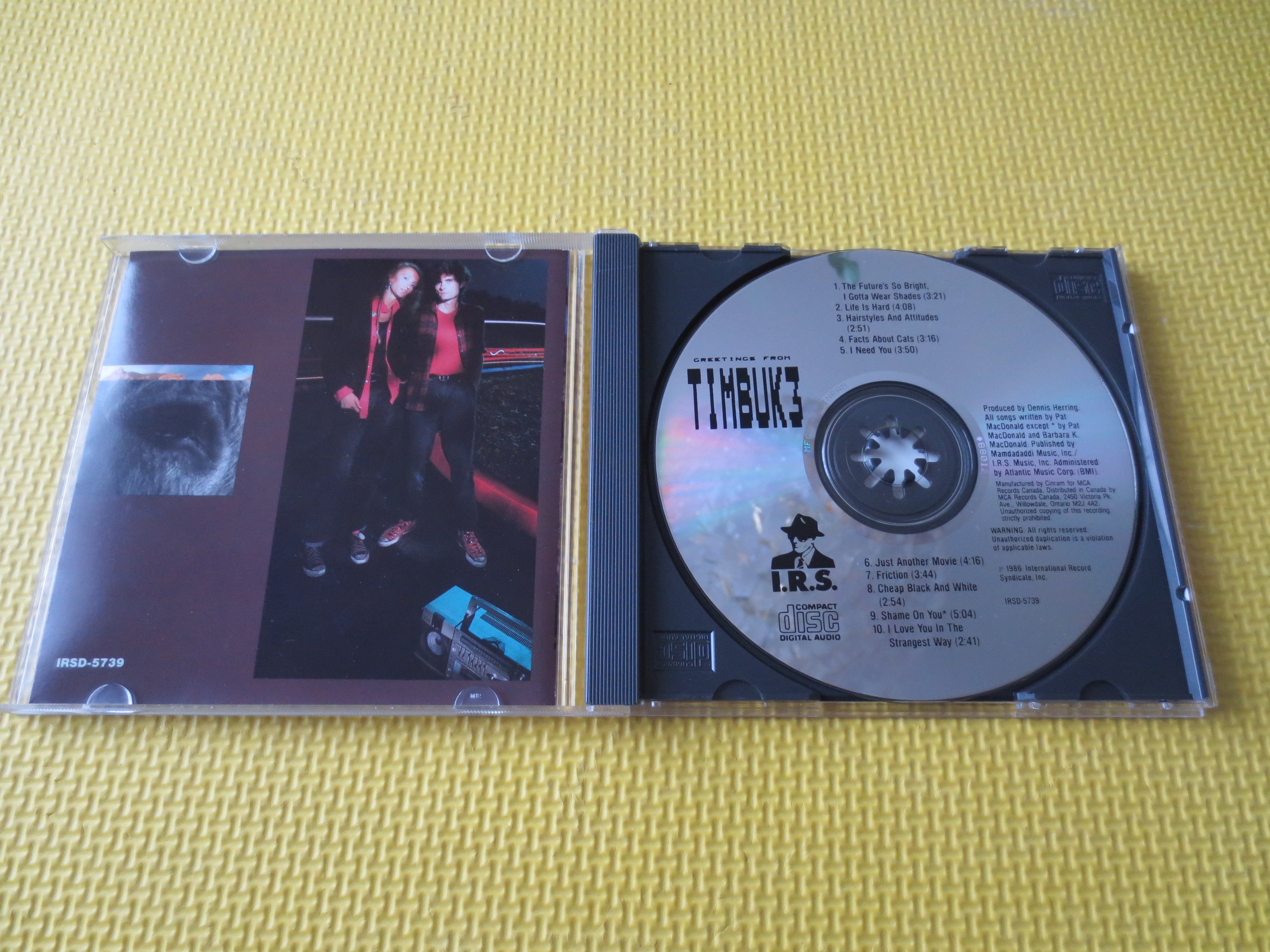 Timbuk 3 – Greetings from Timbuk 3 (1986) CD