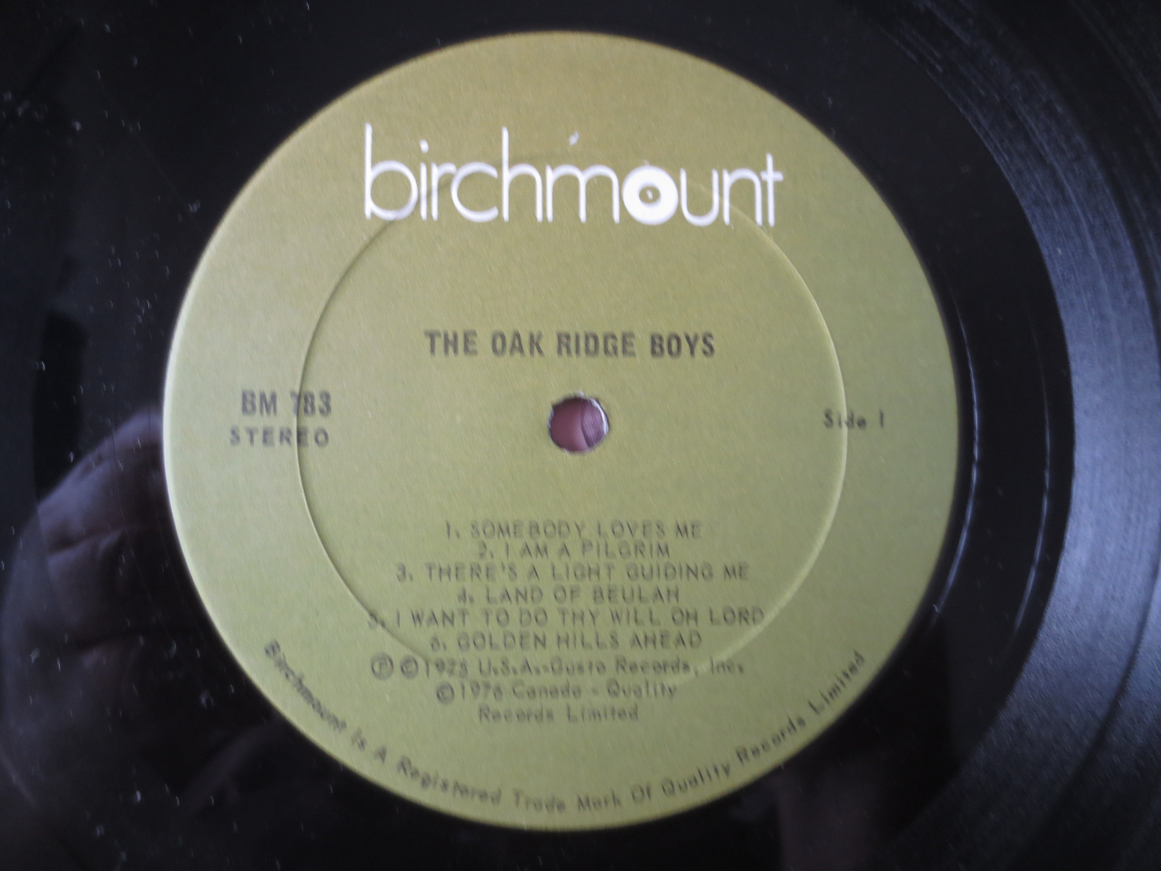 The Oak Ridge Boys – The Sensational Oak Ridge Boys (1965) Vinyl LP