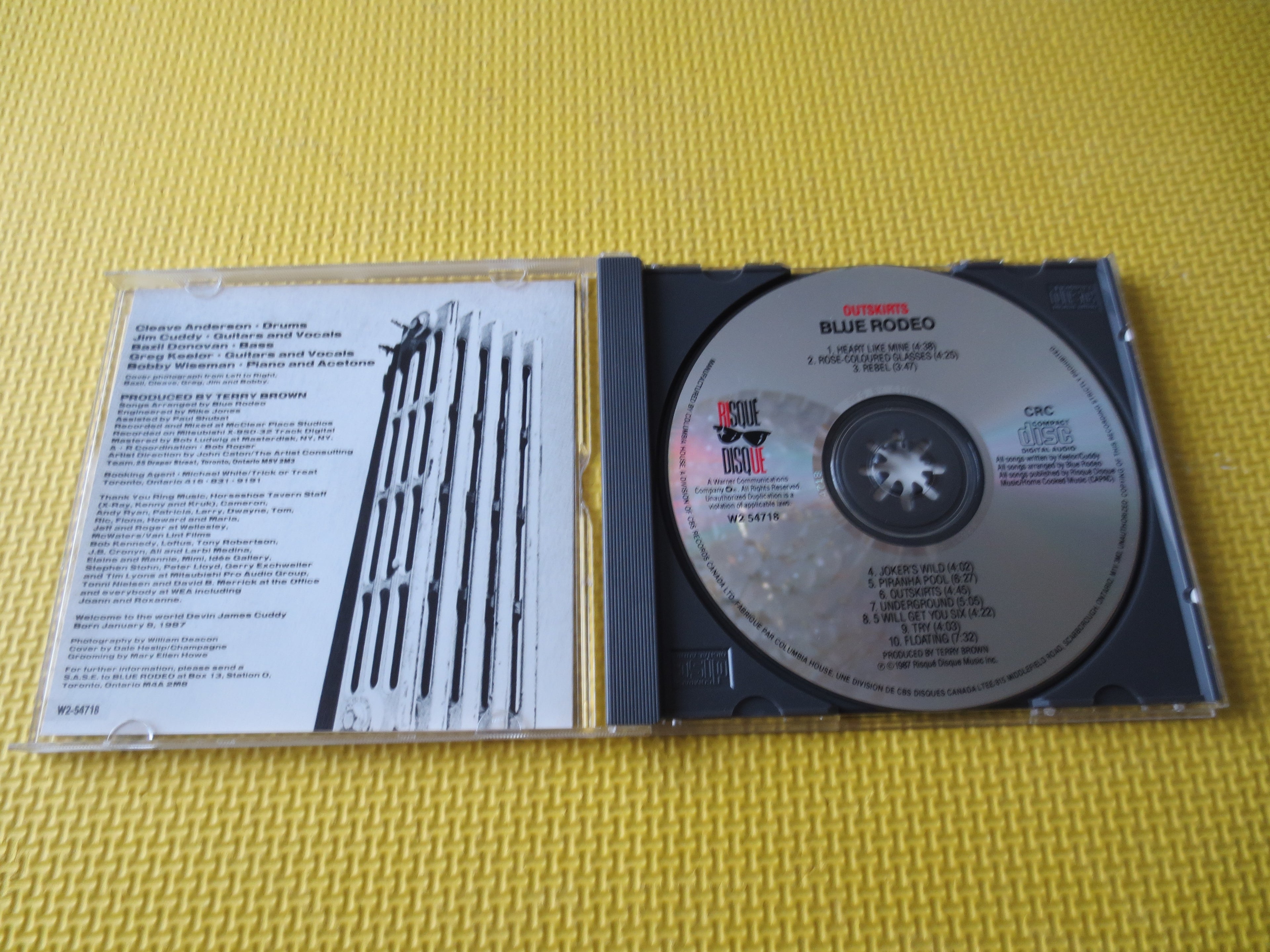 Blue Rodeo – Outskirts (1987) CD