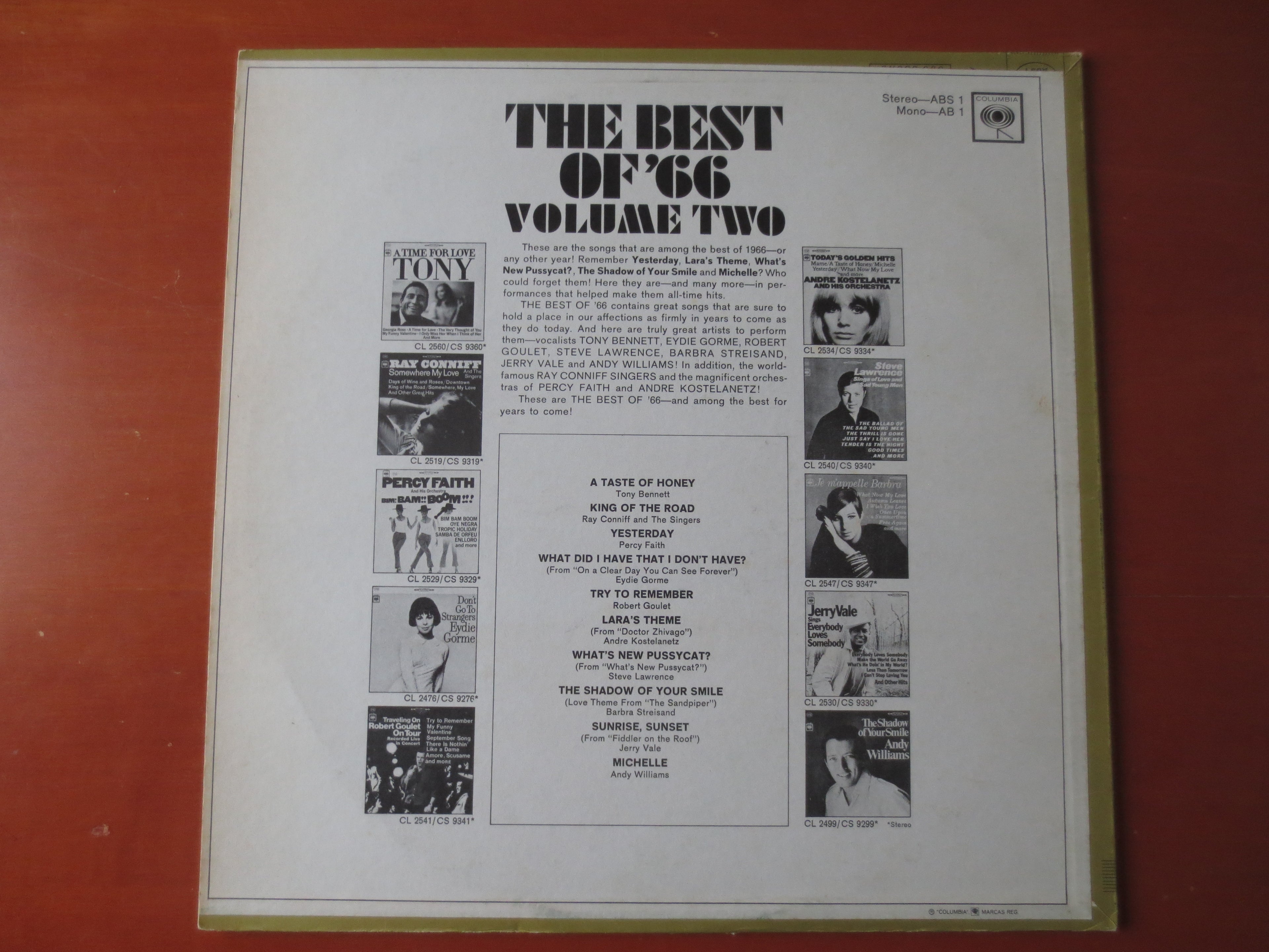 The Best of '66 Volume Two (1967) Vinyl LP