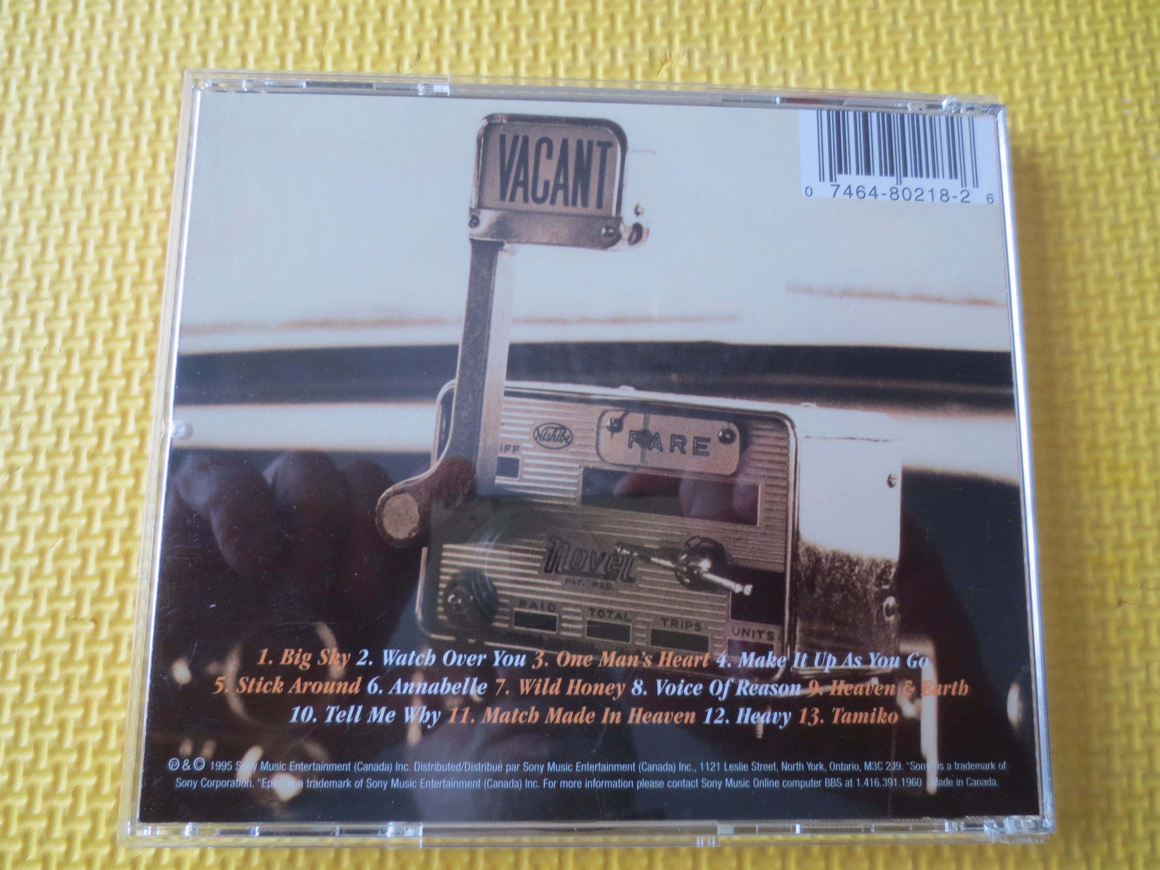 Hemingway Corner – Under the Big Sky (1995) CD