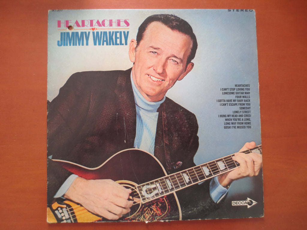 Jimmie Wakely – Heartaches (1969) Vinyl LP