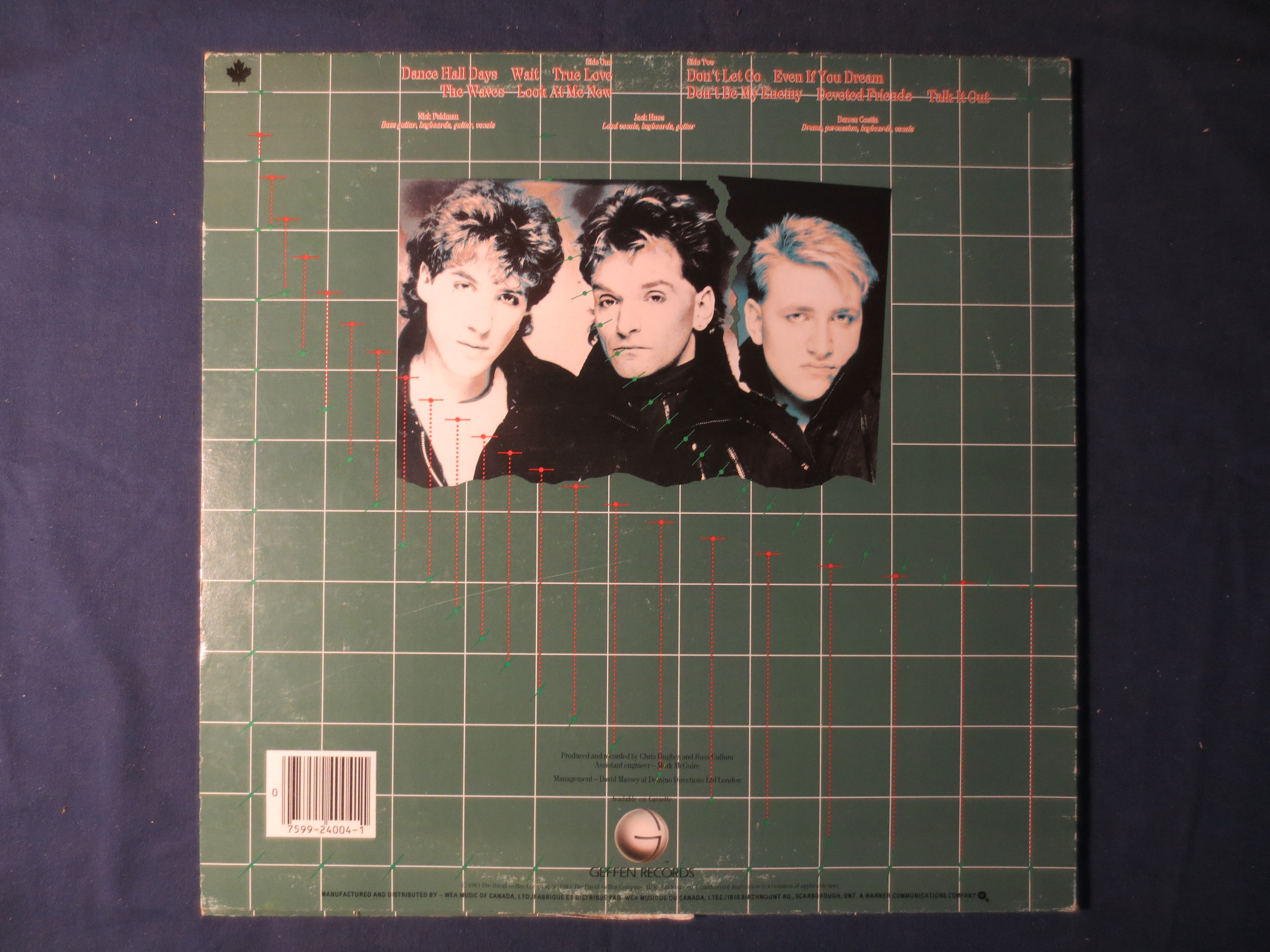 Wang Chung – Points on the Curve (1983) Vinyl LP