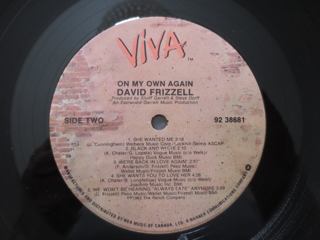 David Frizzell – On My Own Again (1983) Vinyl LP