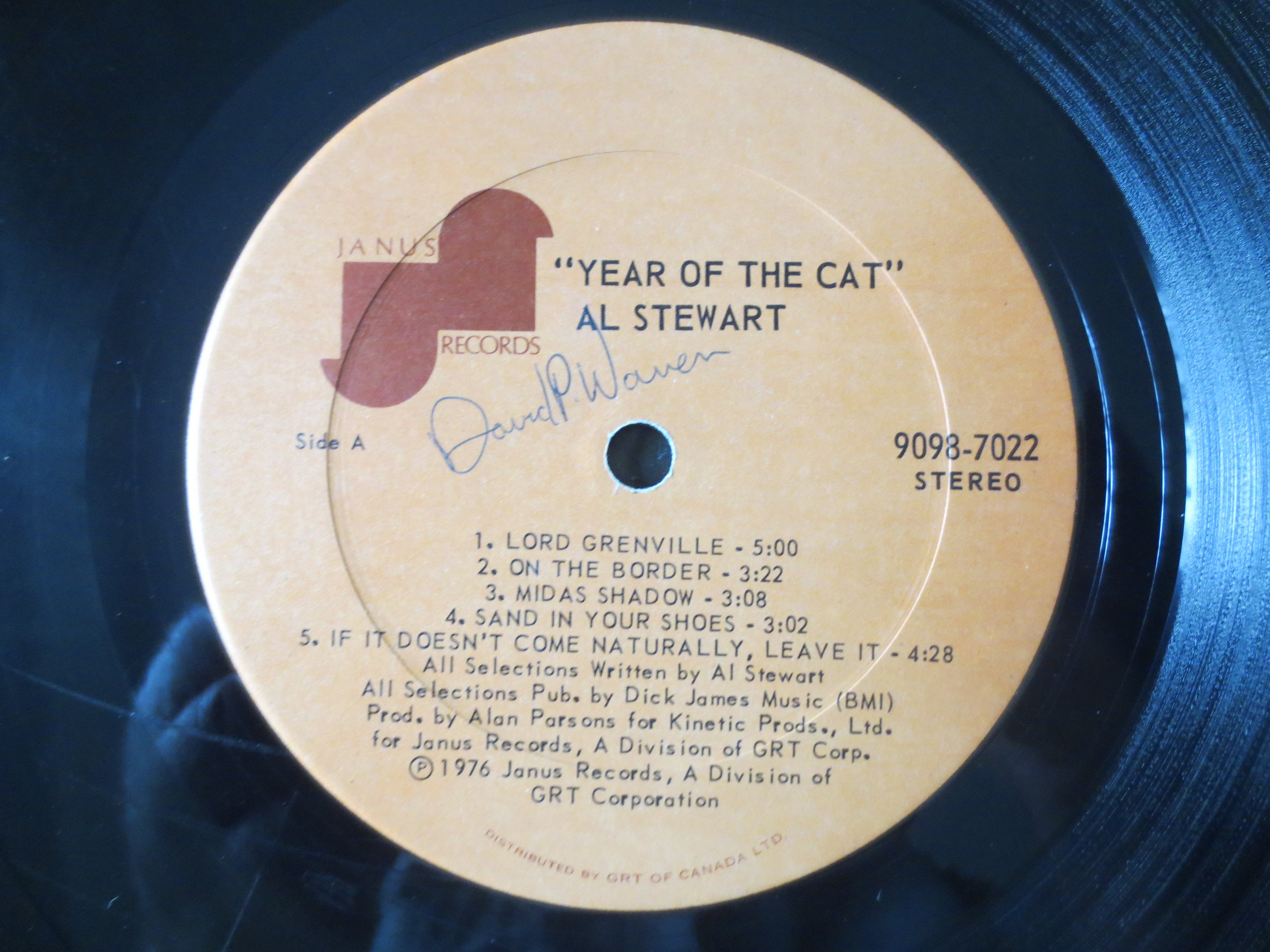 Al Stewart – Year of the Cat (1976) Vinyl LP