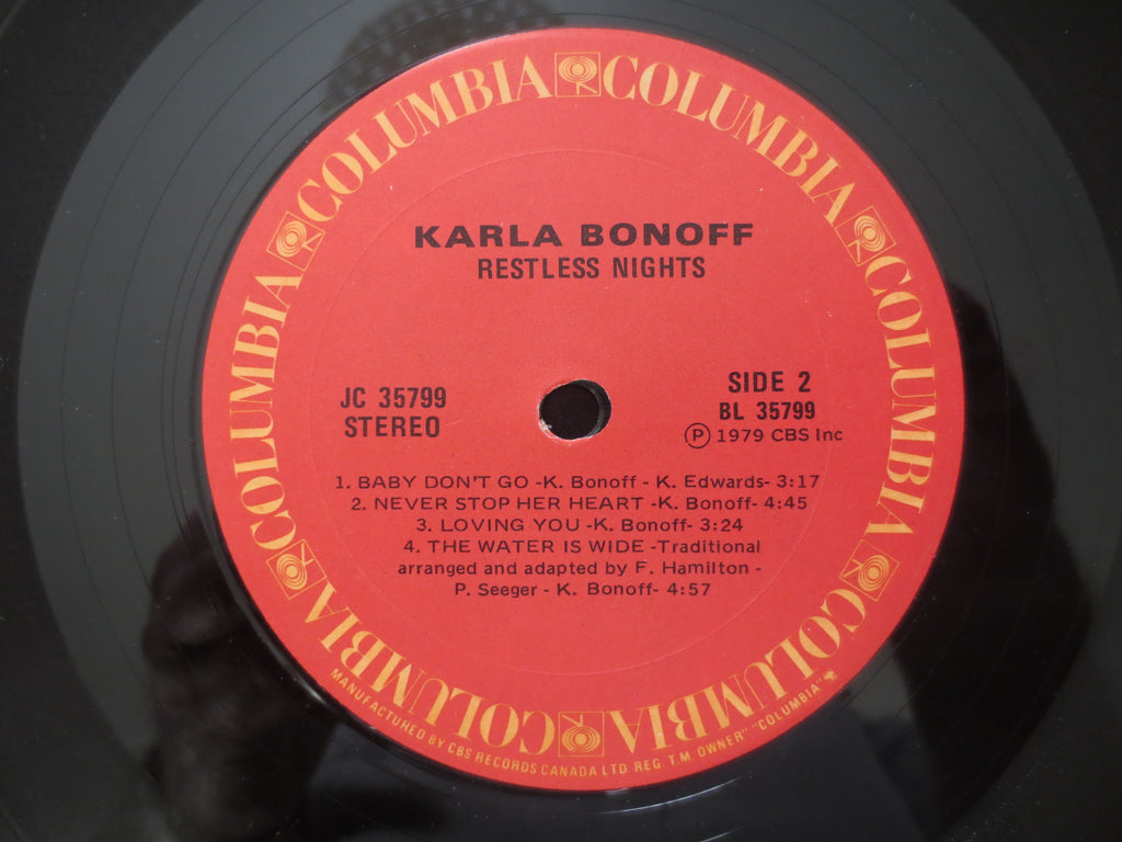 Karla Bonoff – Restless Nights (1979) [Vinyl LP]